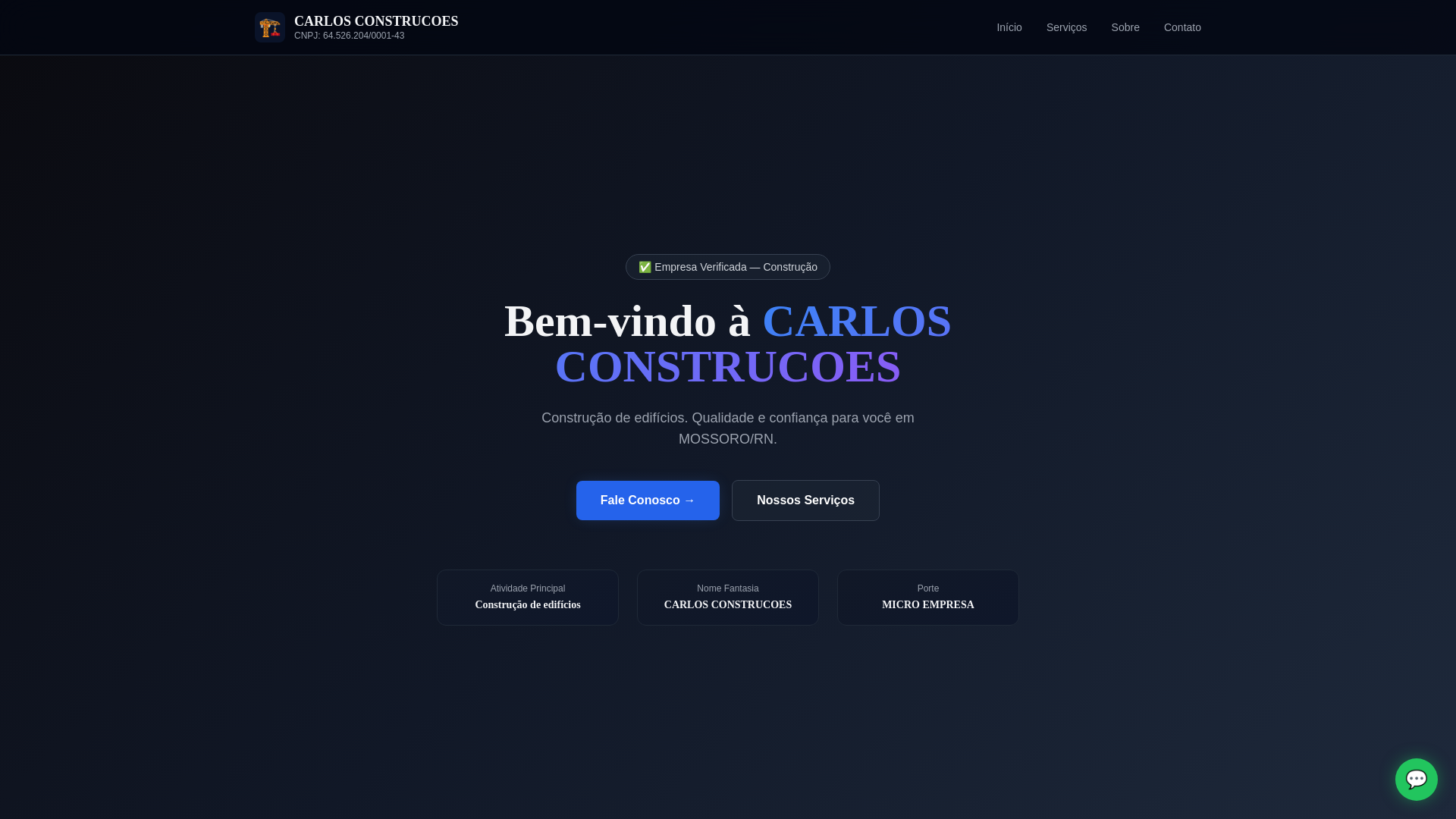 website screenshot of https://carllosconstru.pages.dev/