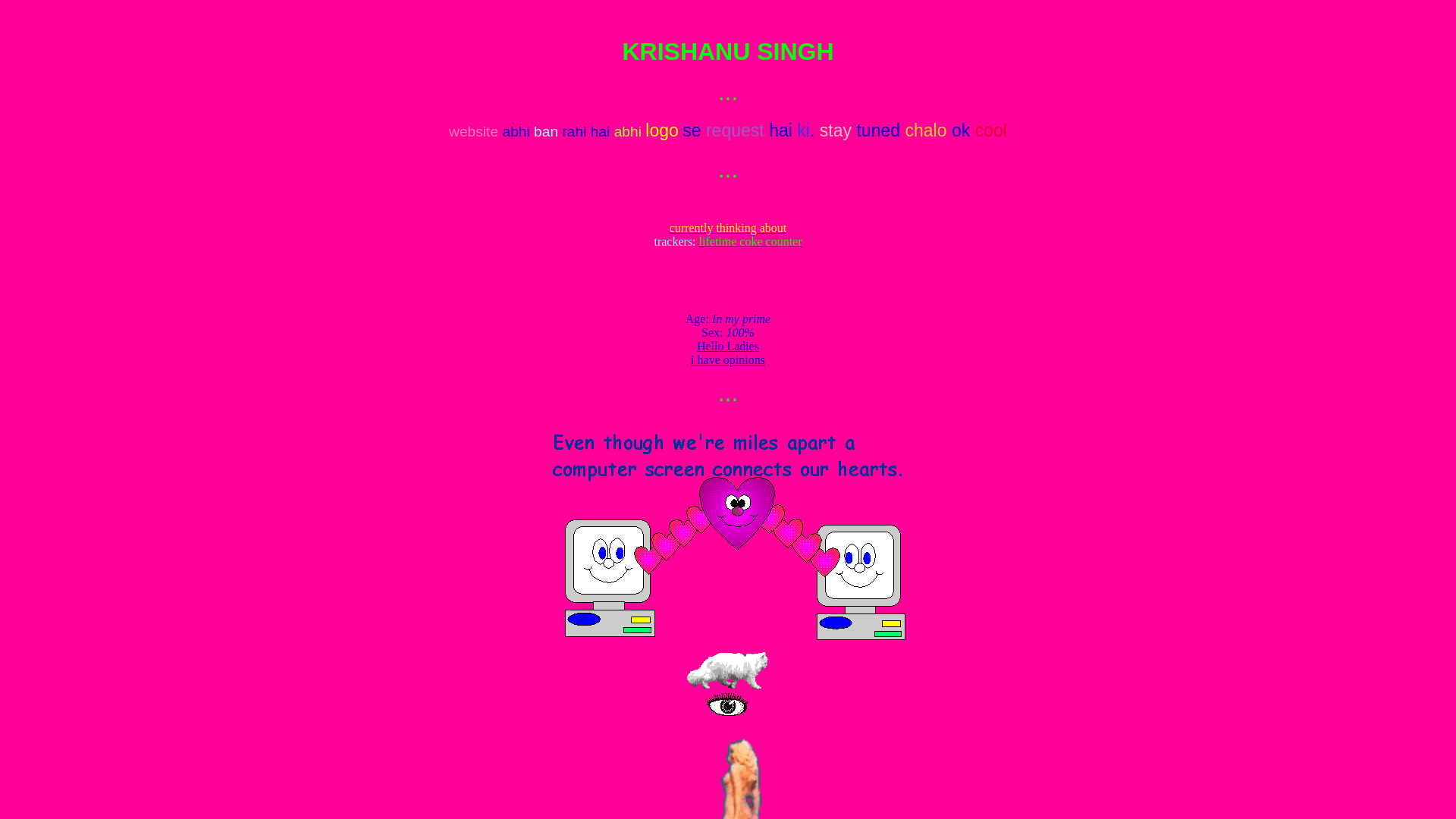 website screenshot of https://krishanu230-github-io.pages.dev/