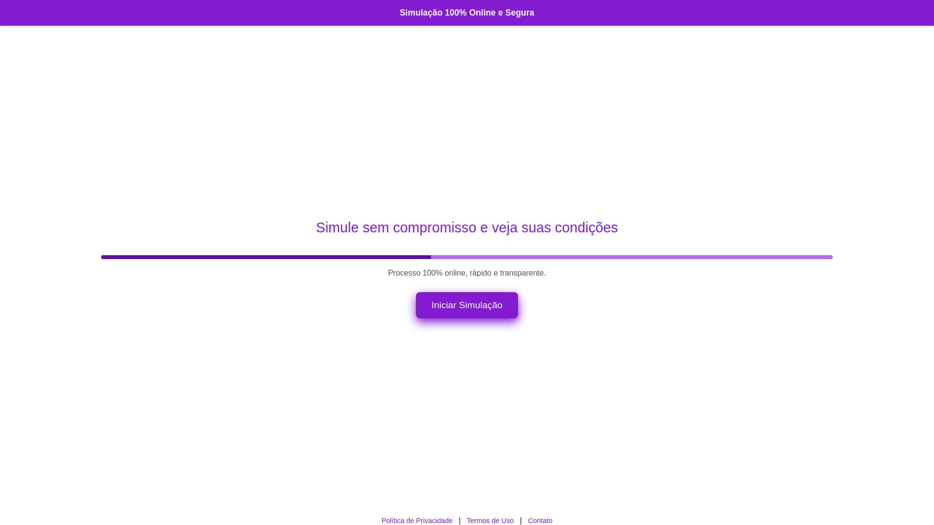 website screenshot of https://vivacredito.site/