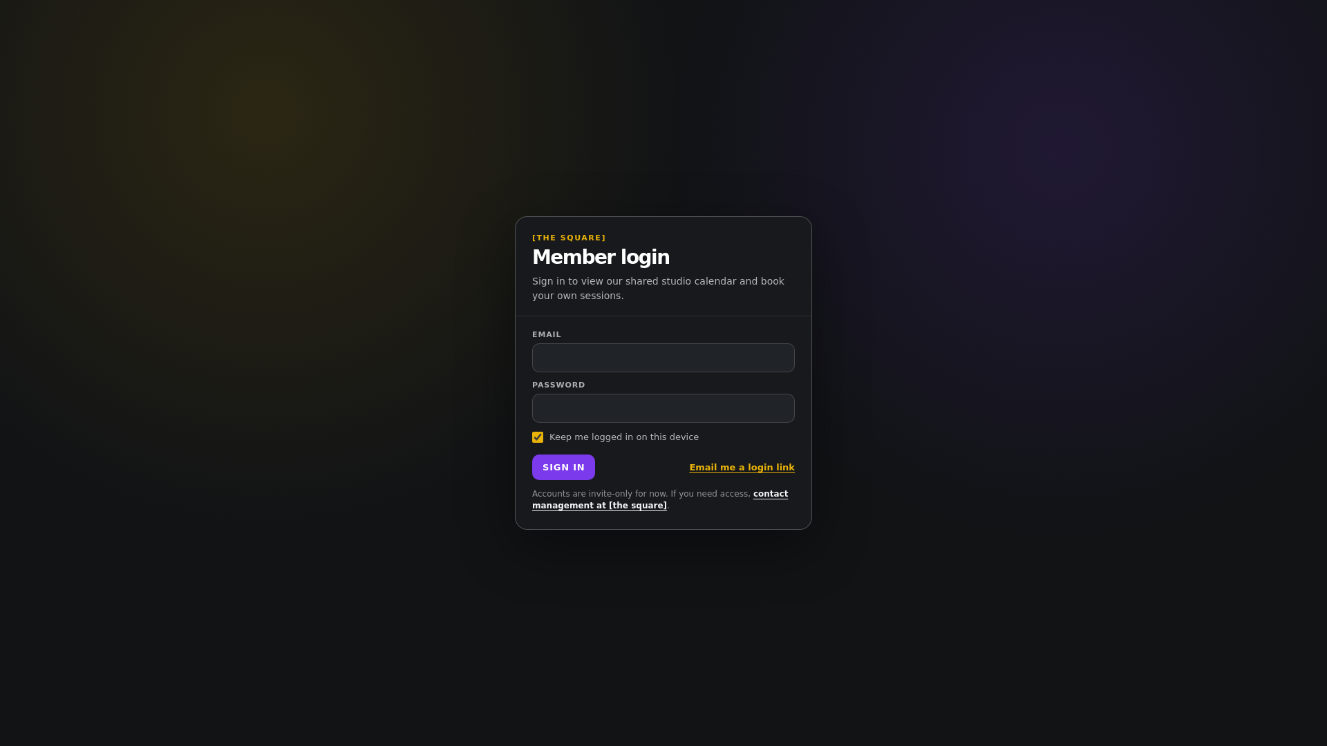 website screenshot of https://the-square-dashboard.pages.dev/