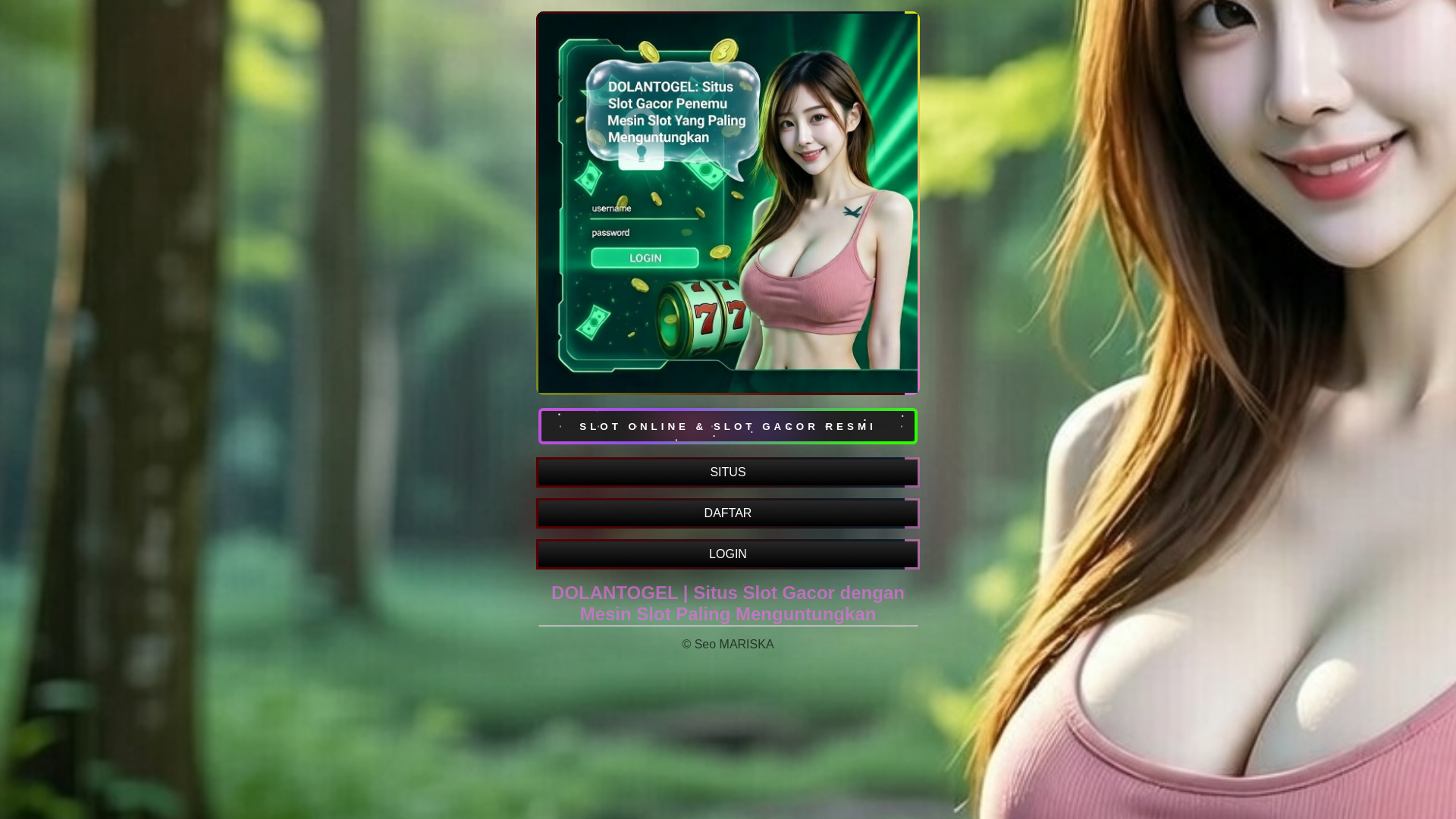 website screenshot of https://fourstar-mariska.pages.dev/