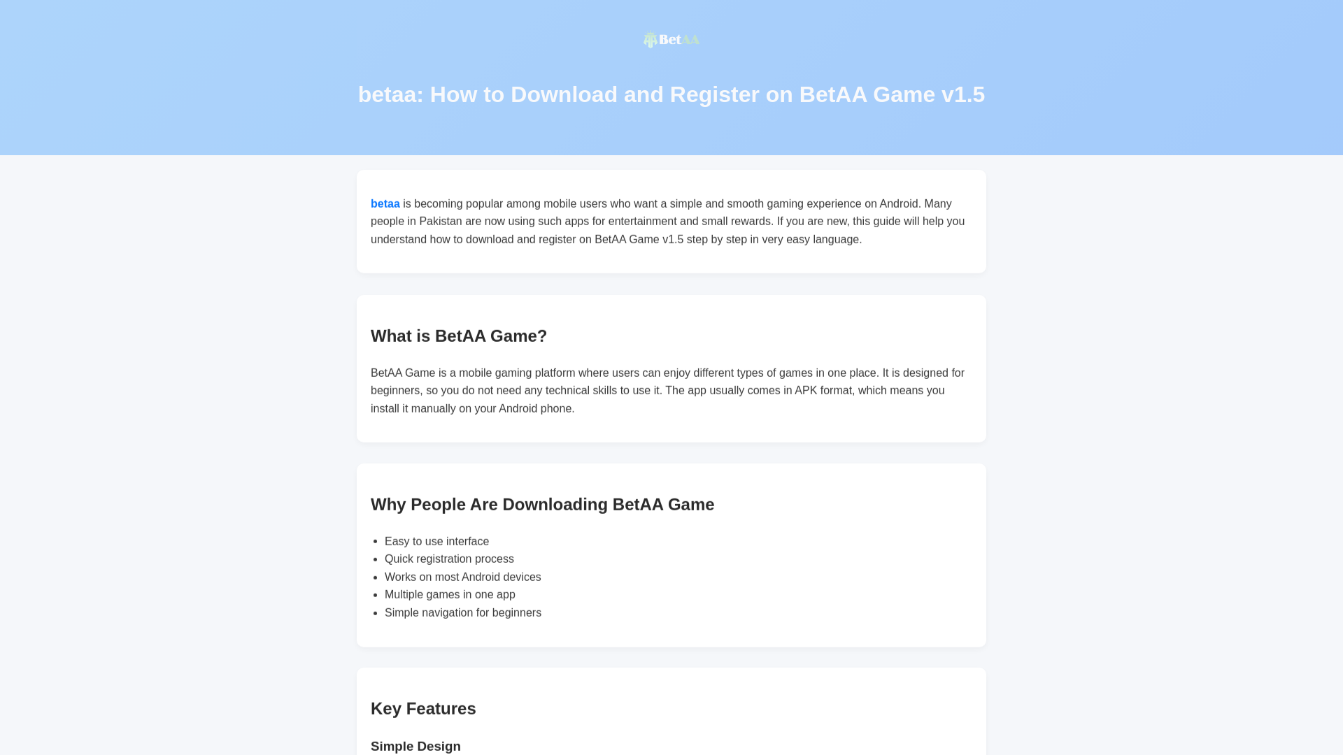 website screenshot of https://betaa-download-register-android.pages.dev/