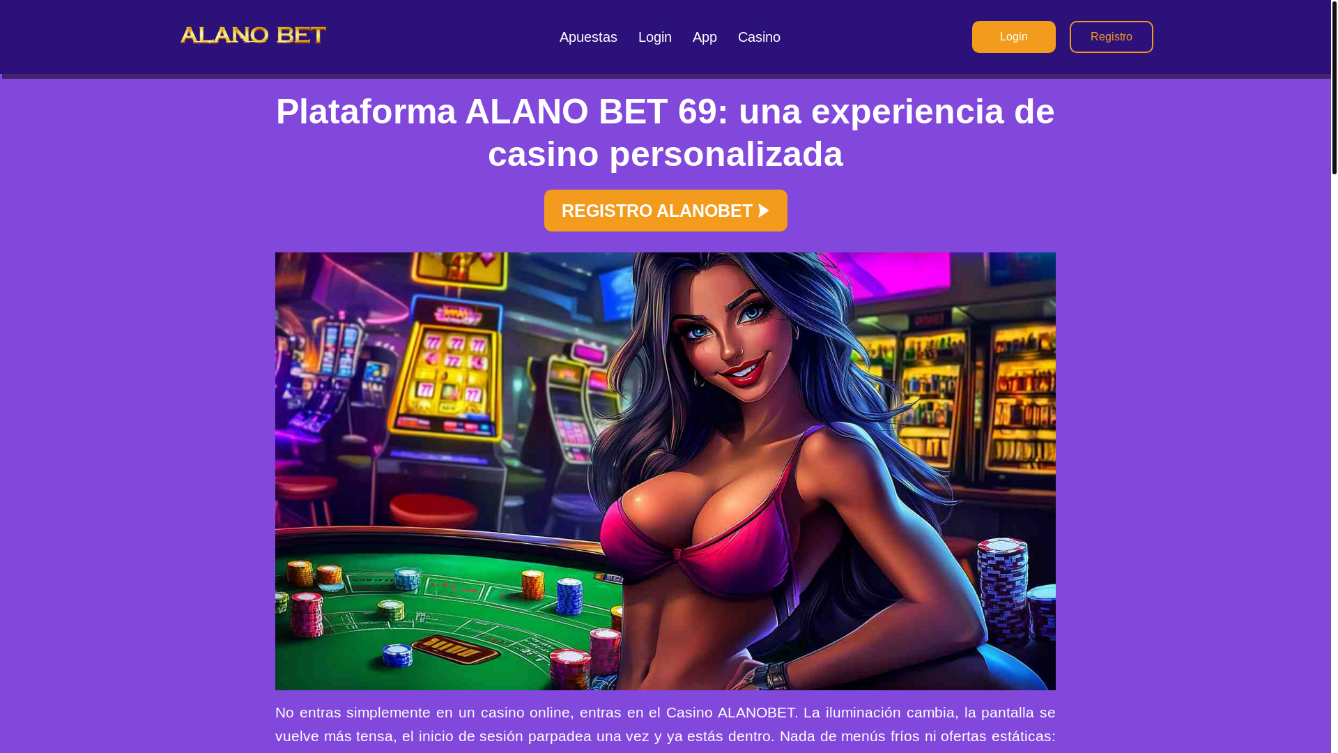 website screenshot of https://alanobet69.net/