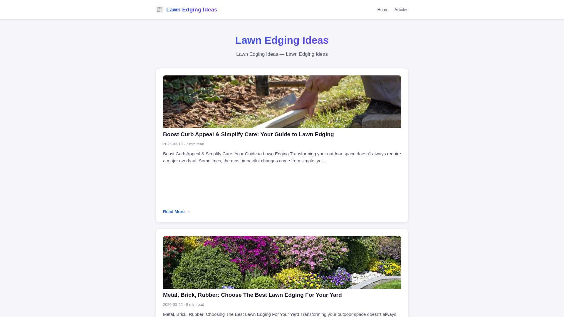 website screenshot of https://lawn-edging-ideas.pages.dev/