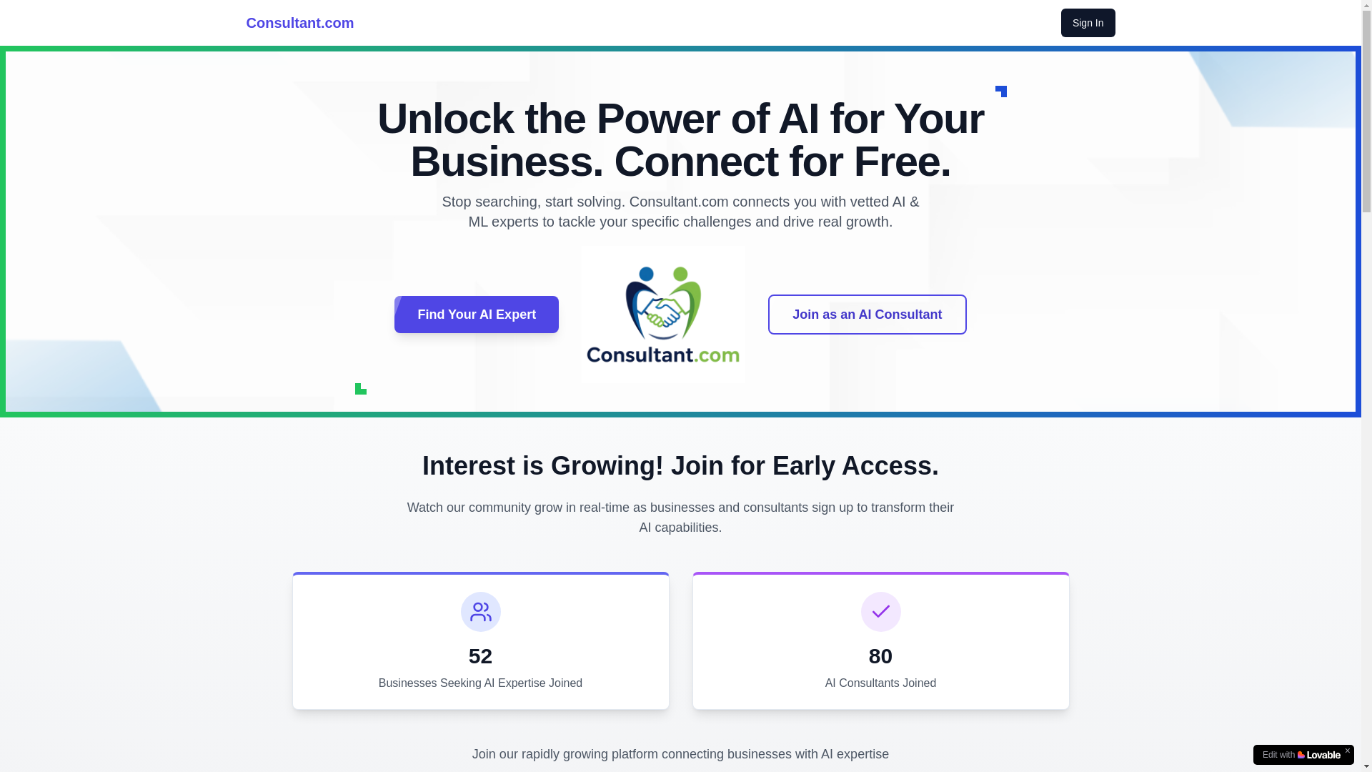 website screenshot of https://www.consultant.com/