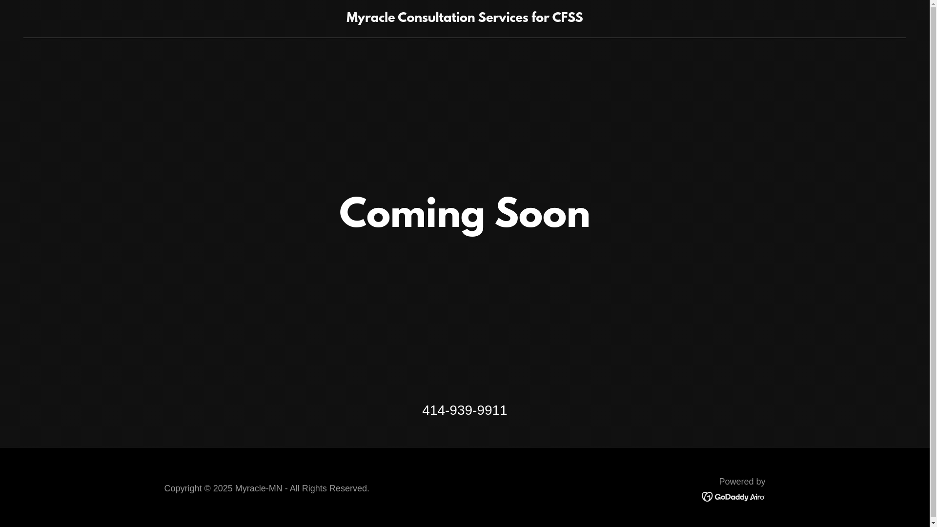 website screenshot of https://myracle-mn.com/
