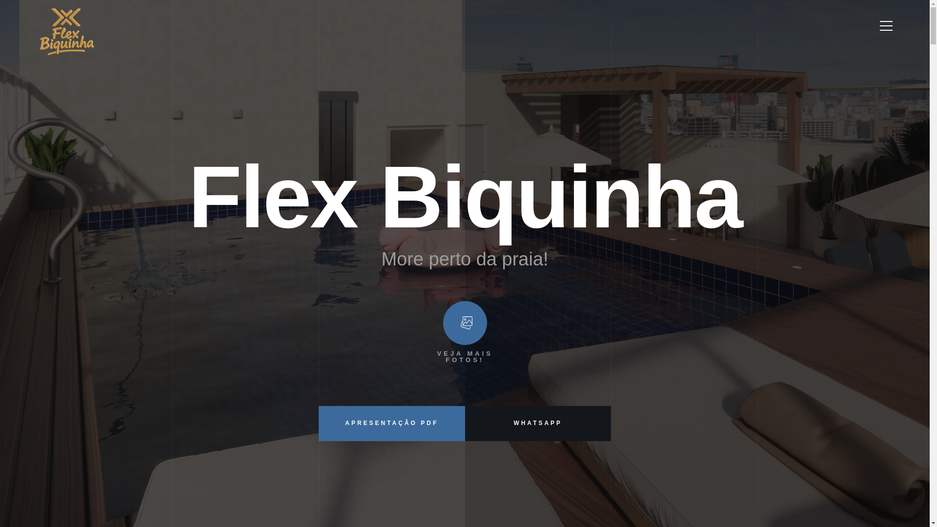 website screenshot of https://flexbiquinha.com.br/