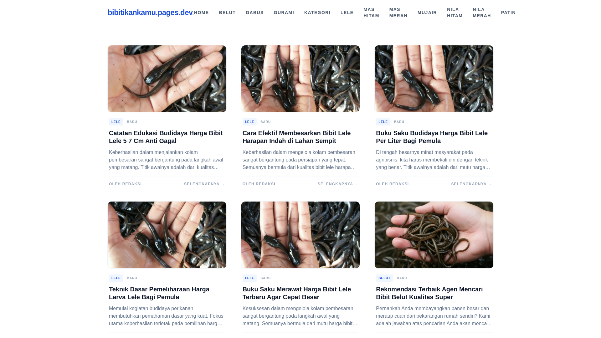 website screenshot of https://bibitikankamu.pages.dev/