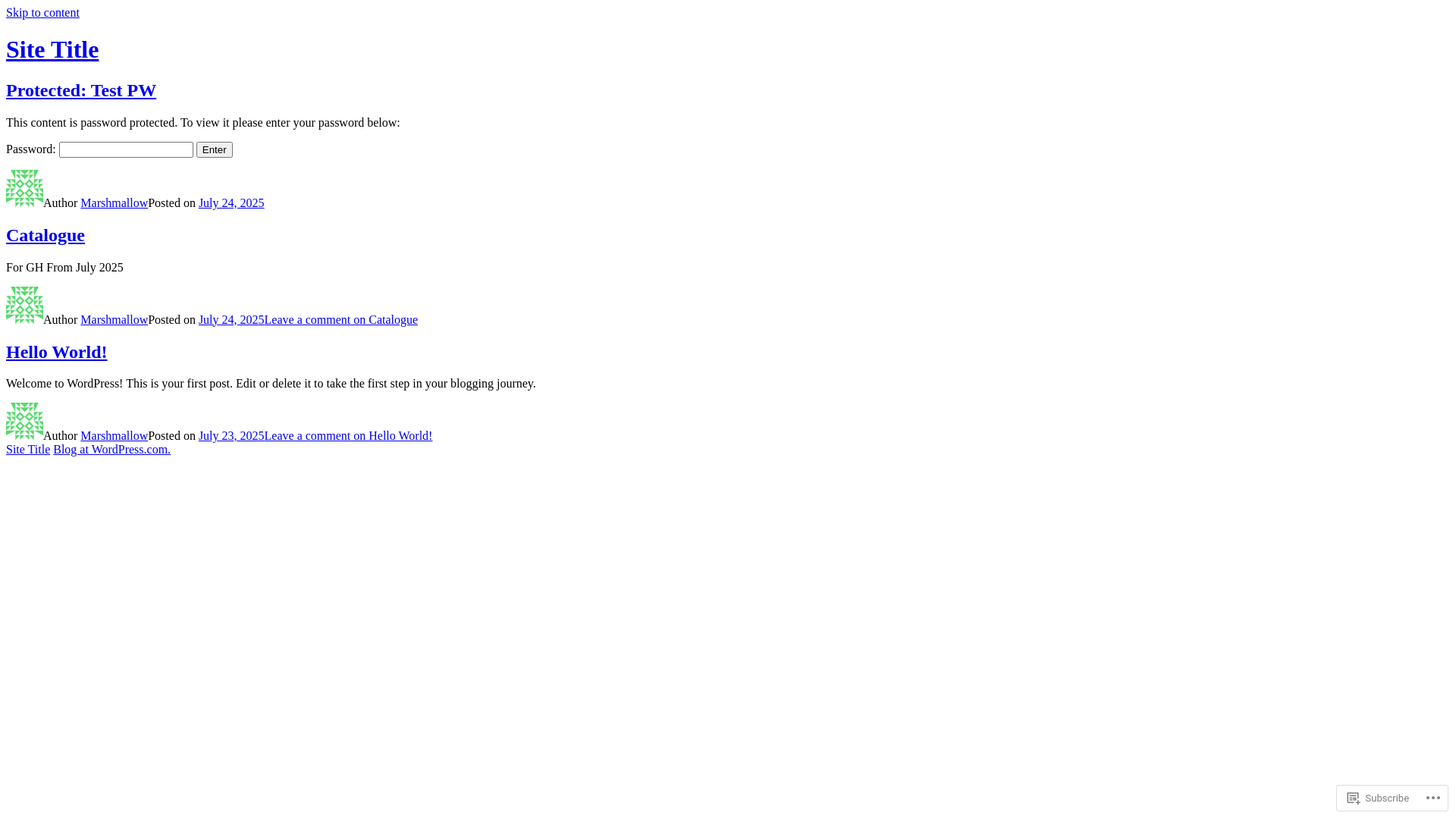 website screenshot of https://cottonrabbit.blog/