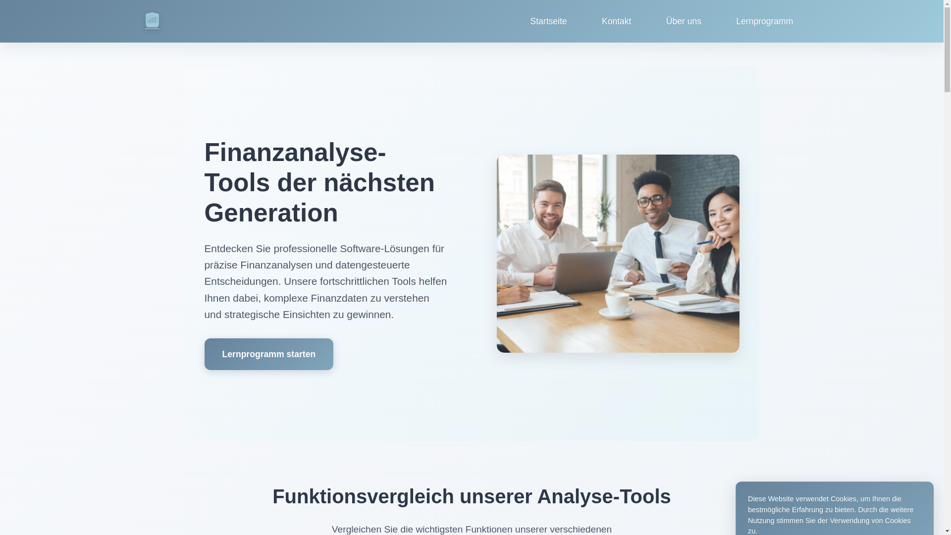 website screenshot of https://aurivancesolutions.com