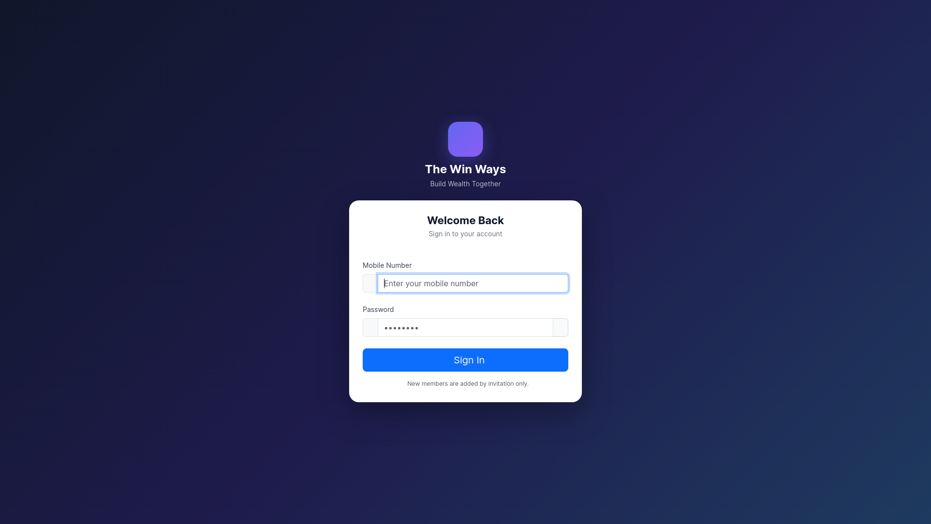 website screenshot of https://thewinways.com/