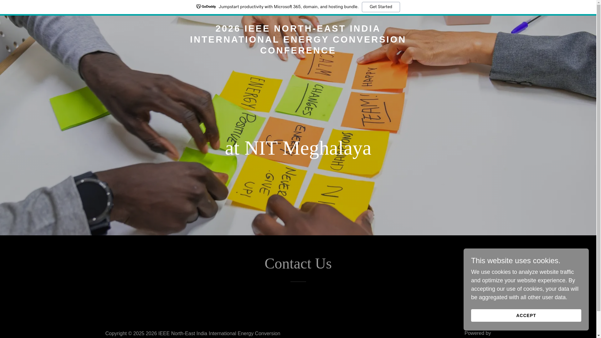 website screenshot of https://ne-iecce2026.org/
