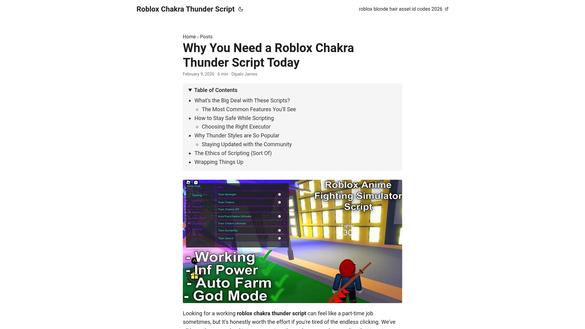website screenshot of https://roblox-chakra-thunder-script6.pages.dev/