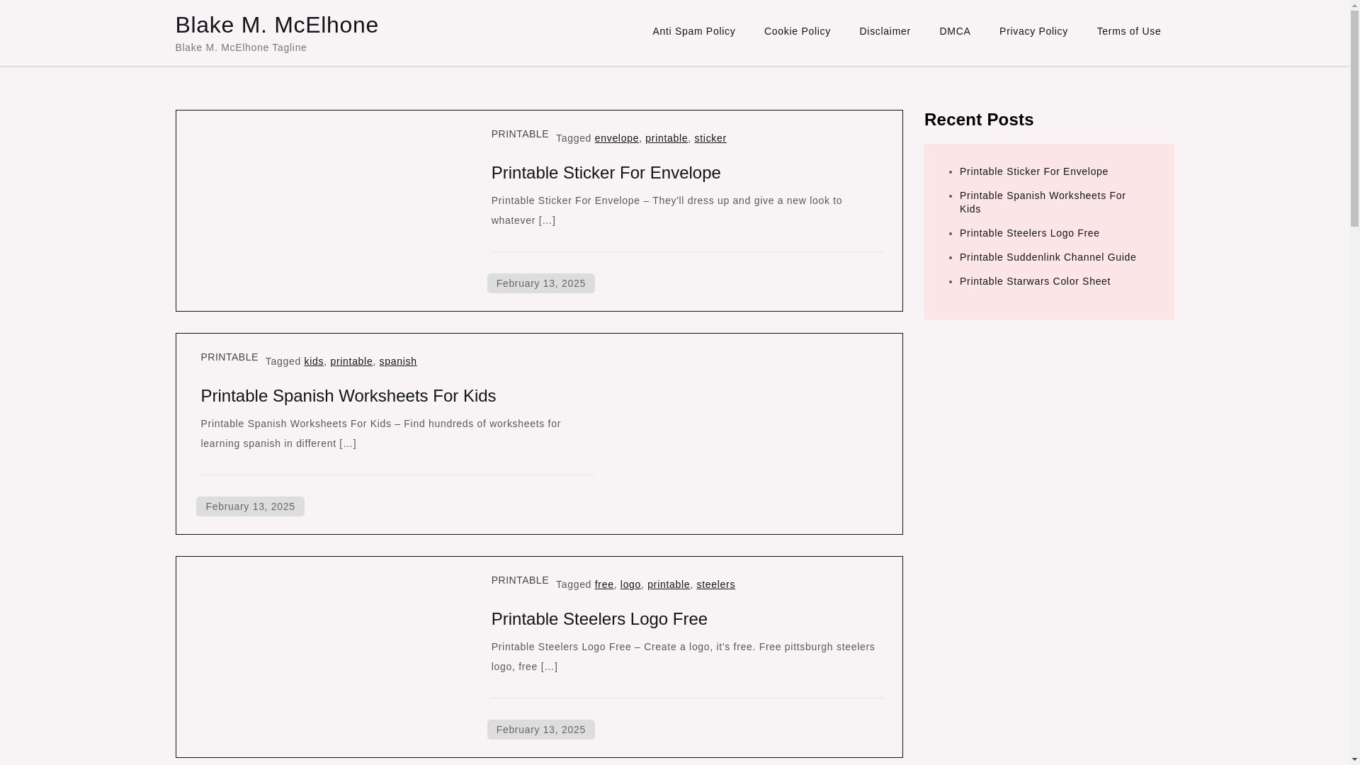 website screenshot of https://blakemmcelhone.pages.dev/