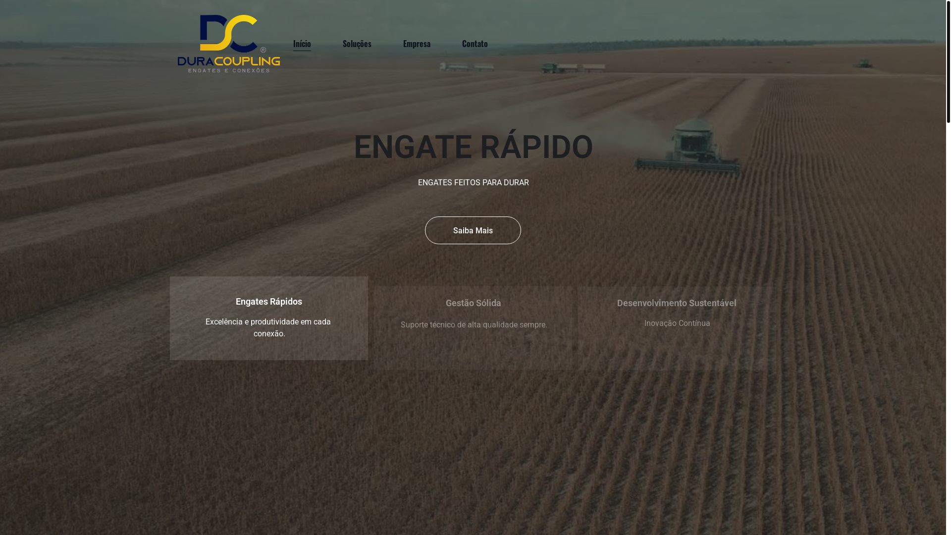 website screenshot of https://engatehidraulico.com.br/