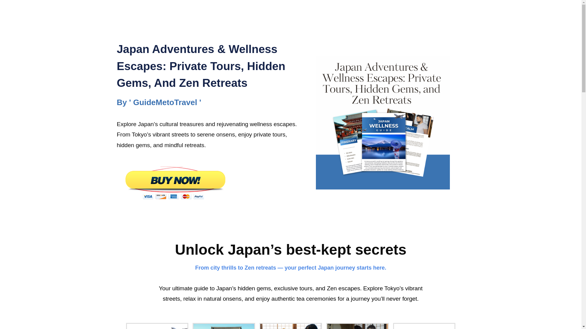 website screenshot of https://guidemetotravel.store/
