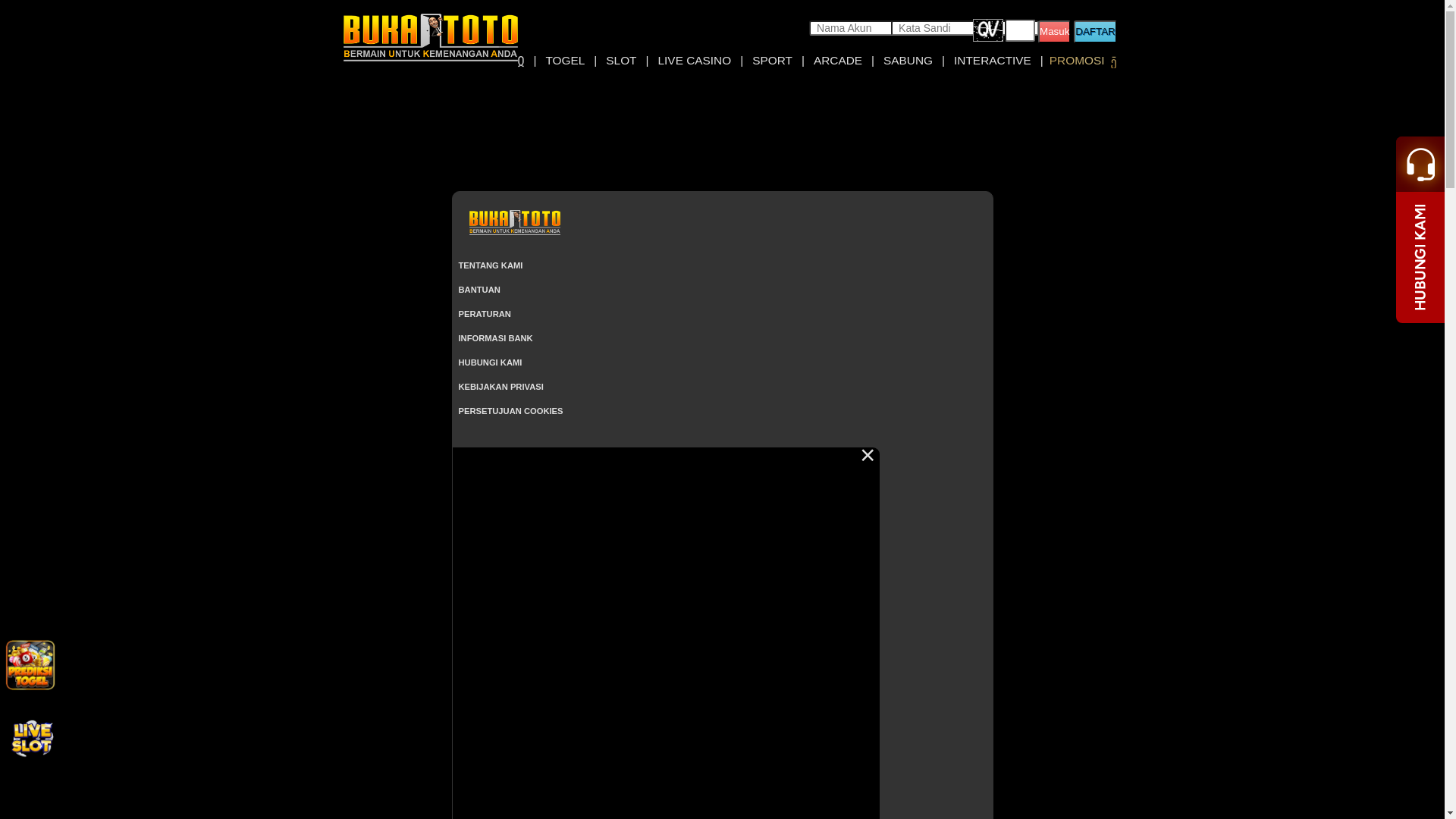 website screenshot of https://bukatotokv.space/