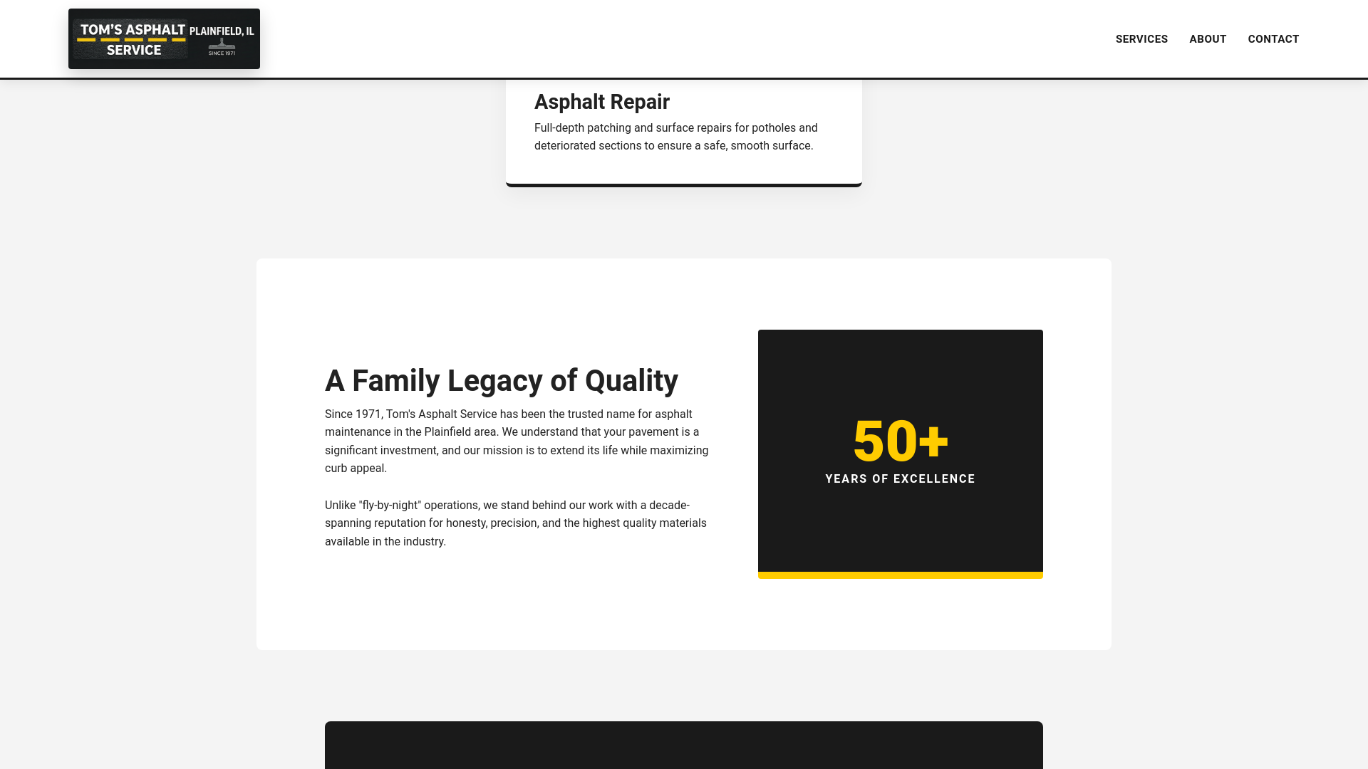 website screenshot of https://website-7s2.pages.dev/#about