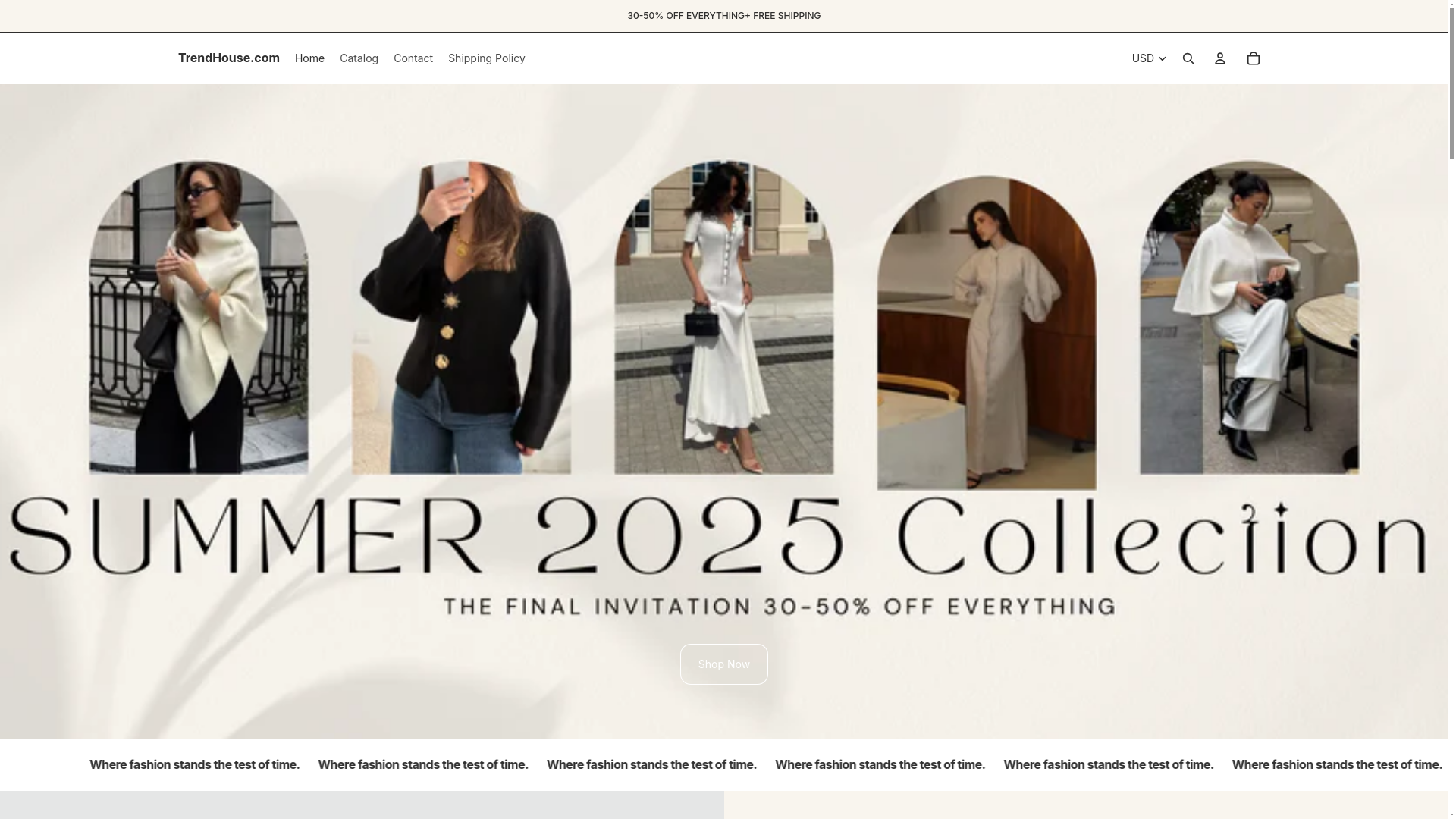 website screenshot of https://oldmoneyatelier.com.co/