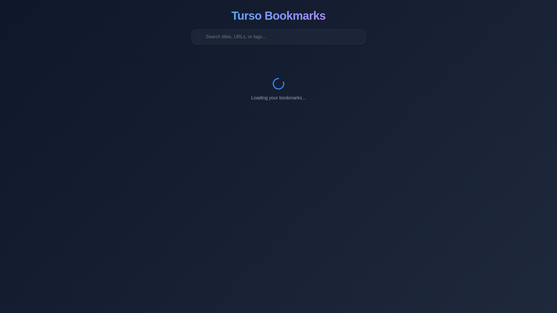 website screenshot of https://bookmarks-dashboard.pages.dev/