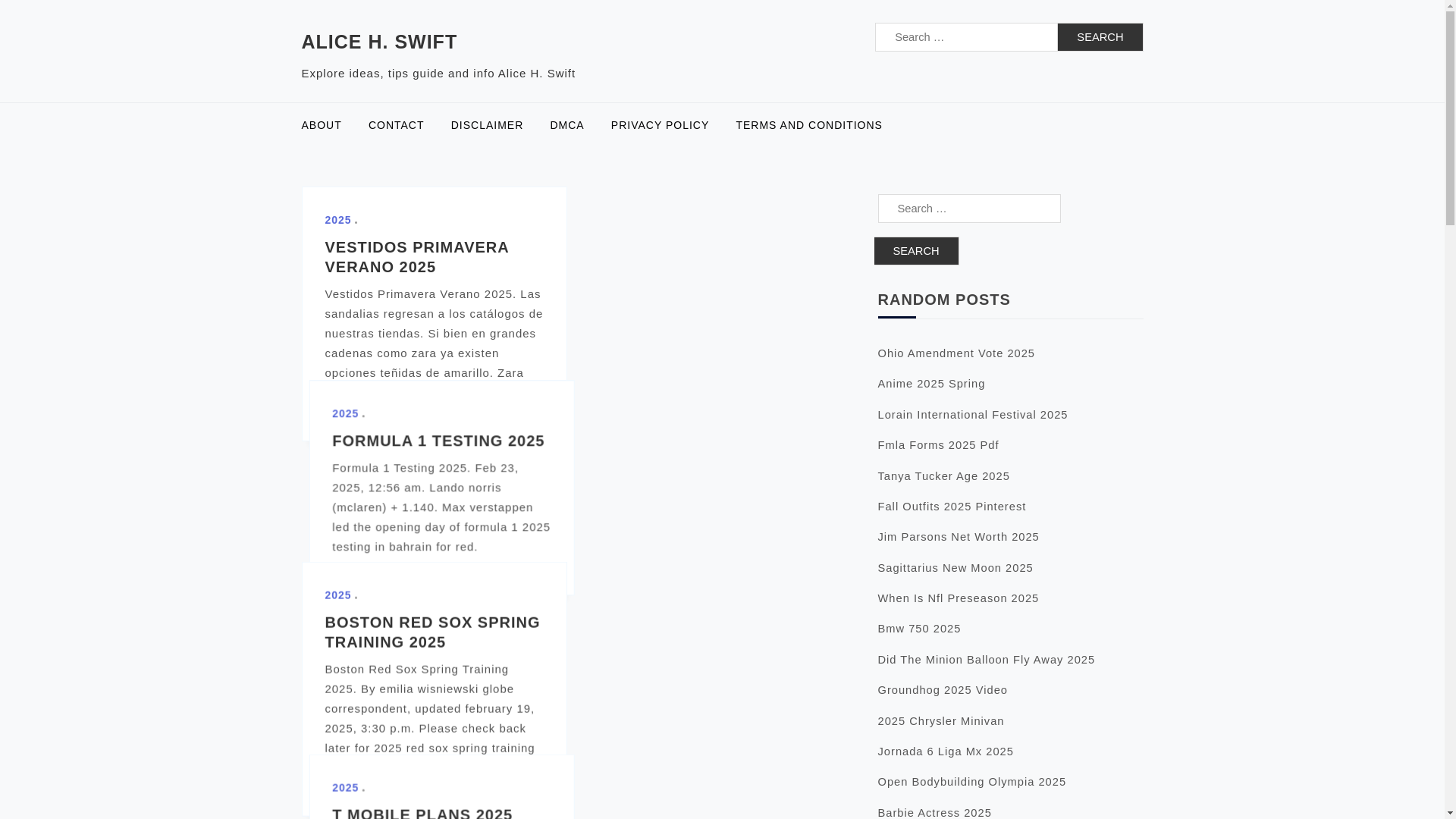 website screenshot of https://alicehswift.pages.dev/