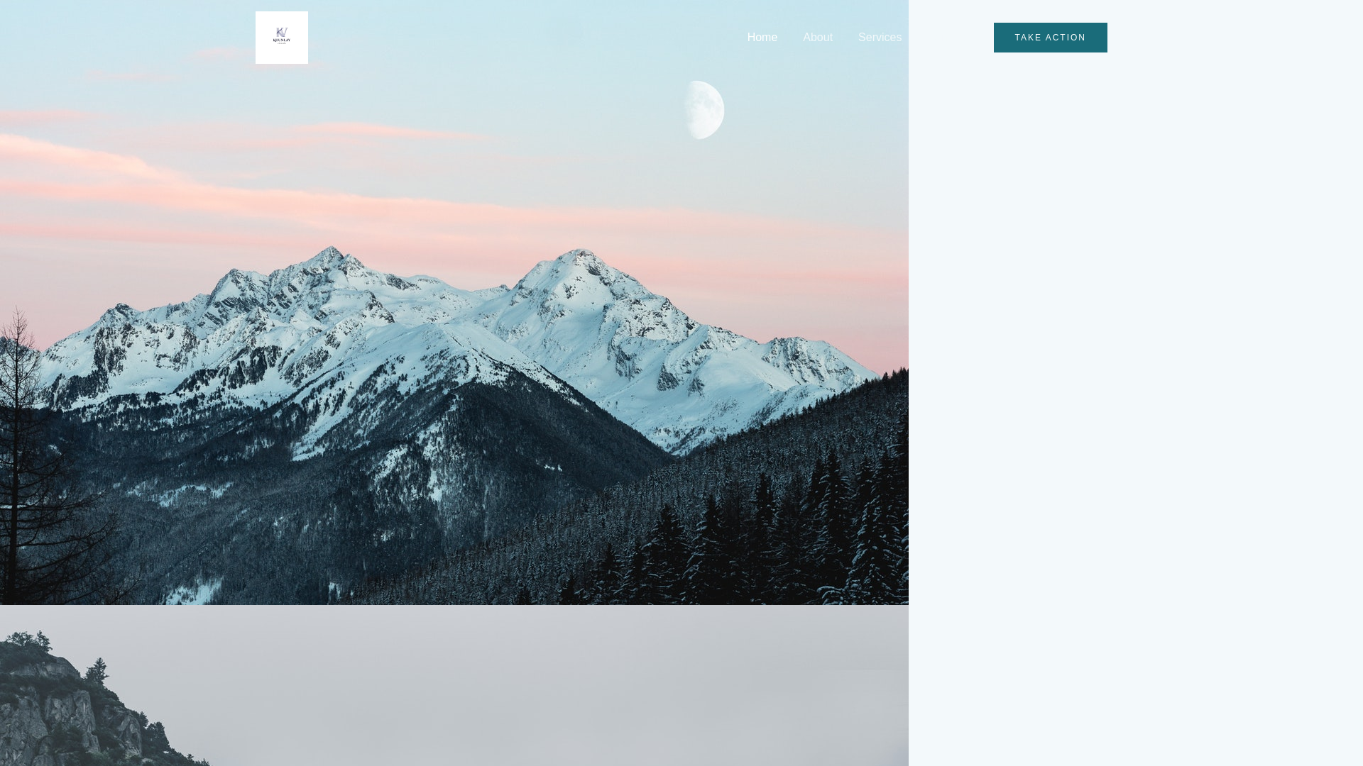 website screenshot of https://khunlayvisuals.site/
