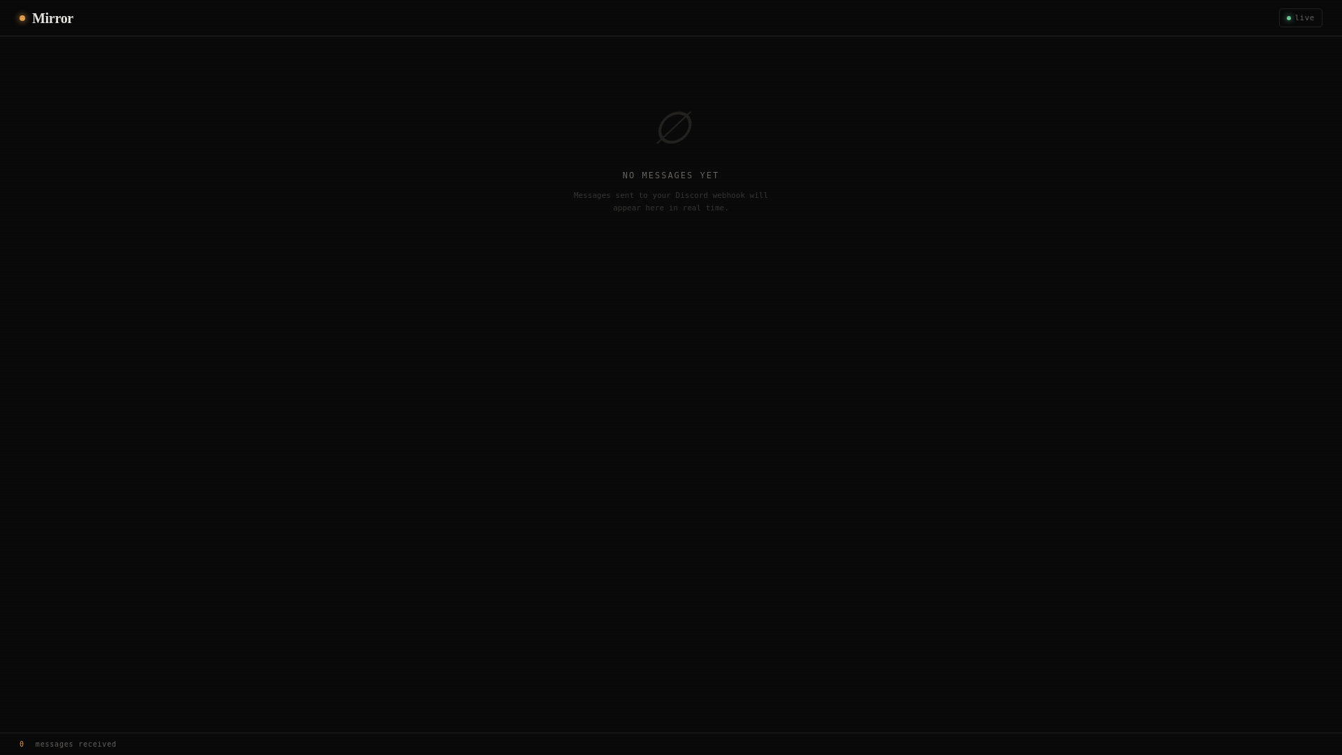 website screenshot of https://discord-mirror.pages.dev/