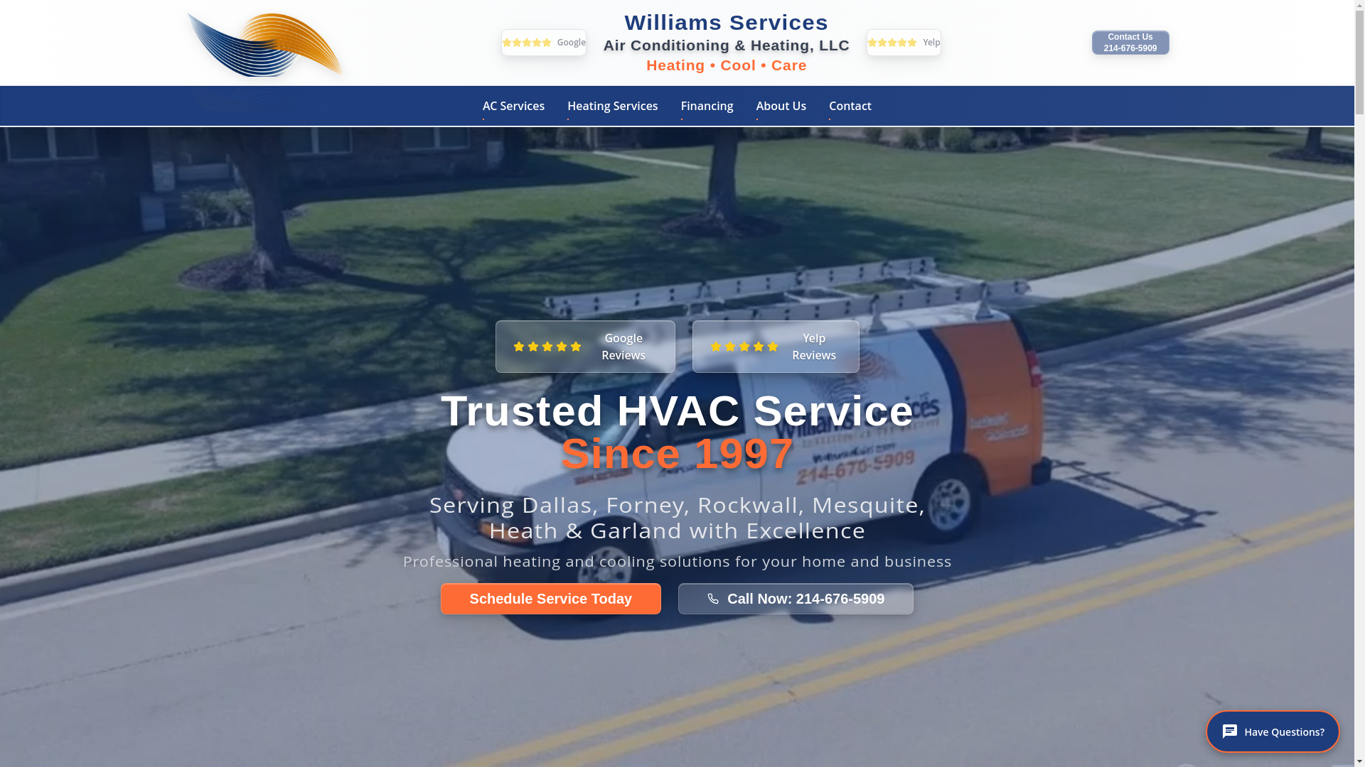website screenshot of https://williamscool.com/
