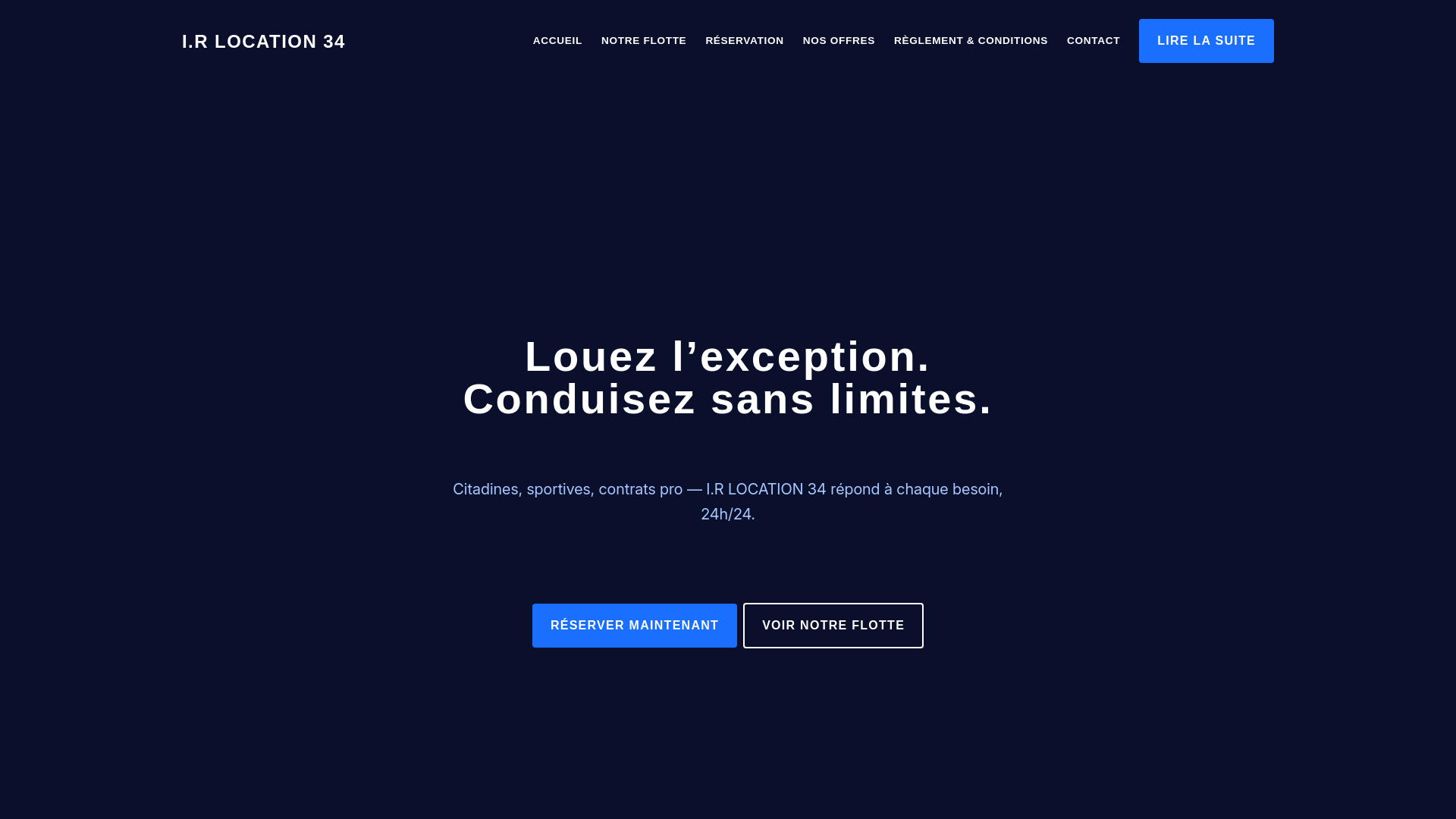 website screenshot of https://mwebdesigns.fr