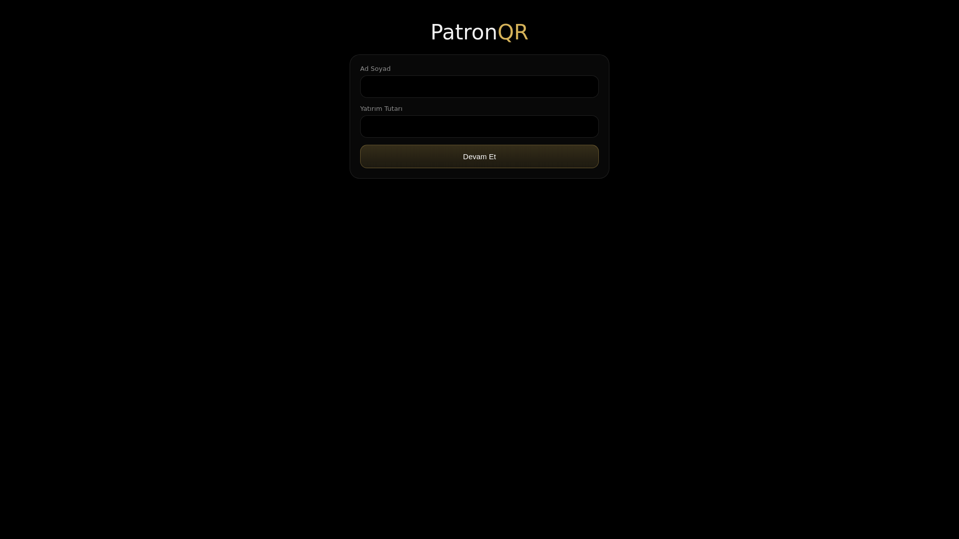 website screenshot of https://patronqr.pages.dev/
