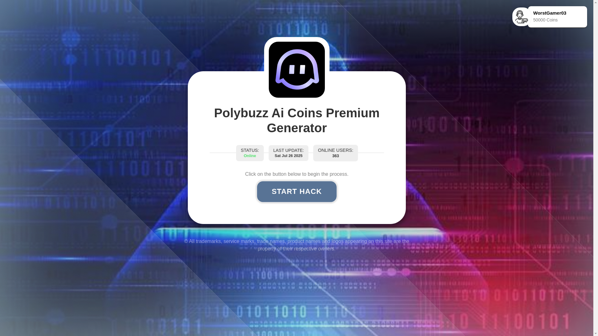 website screenshot of https://mycheats.club/poly