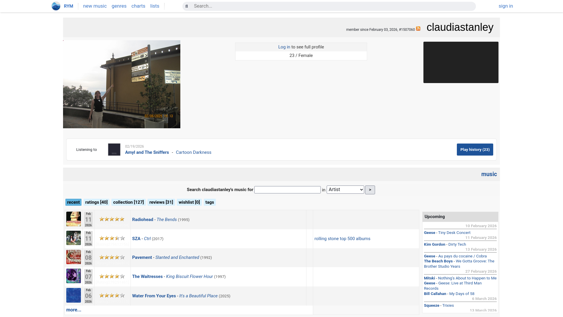 website screenshot of https://claudiastanley.com/