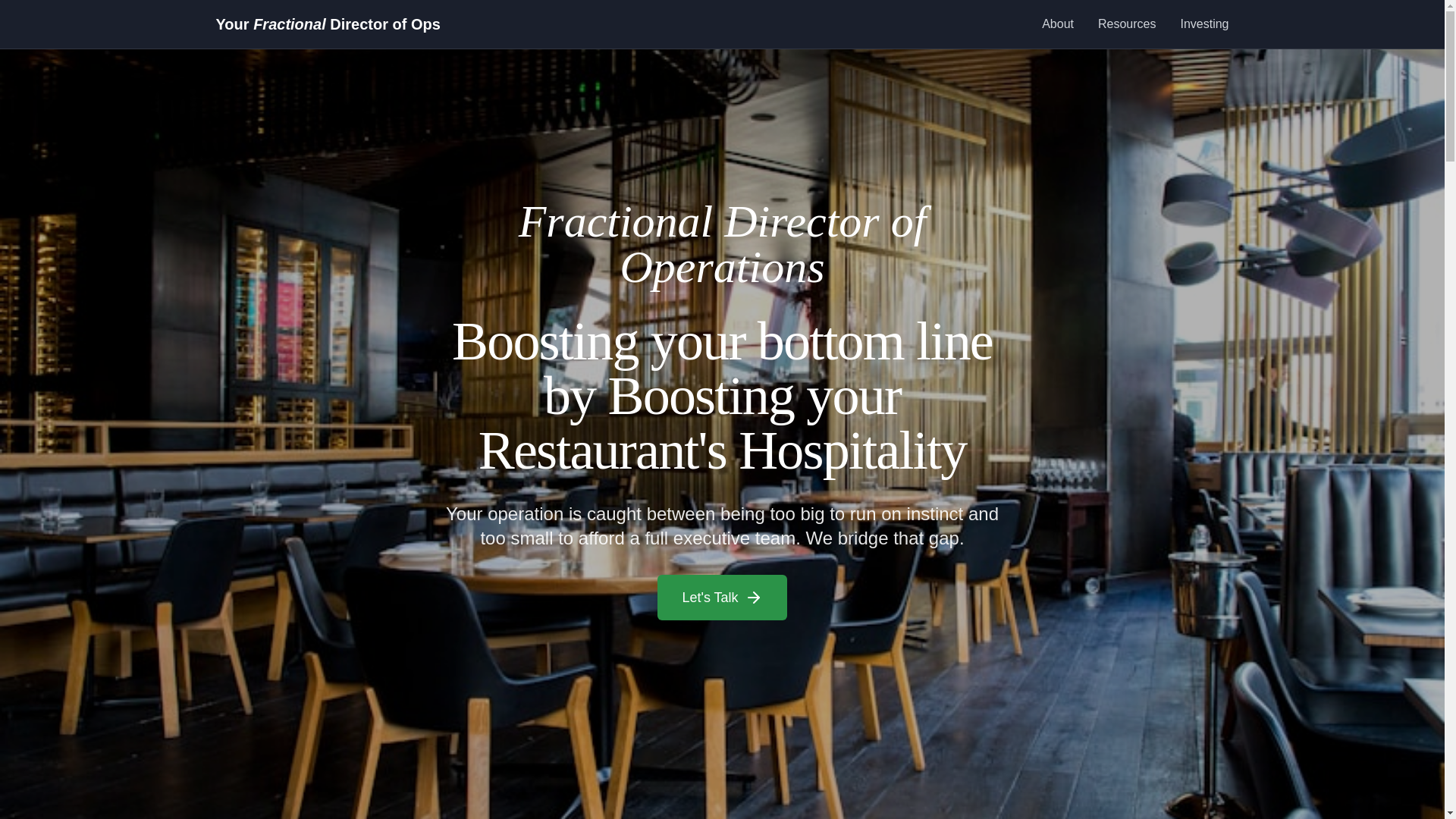 website screenshot of https://dave-director-of-operations-e44aa4e2.pages.dev/