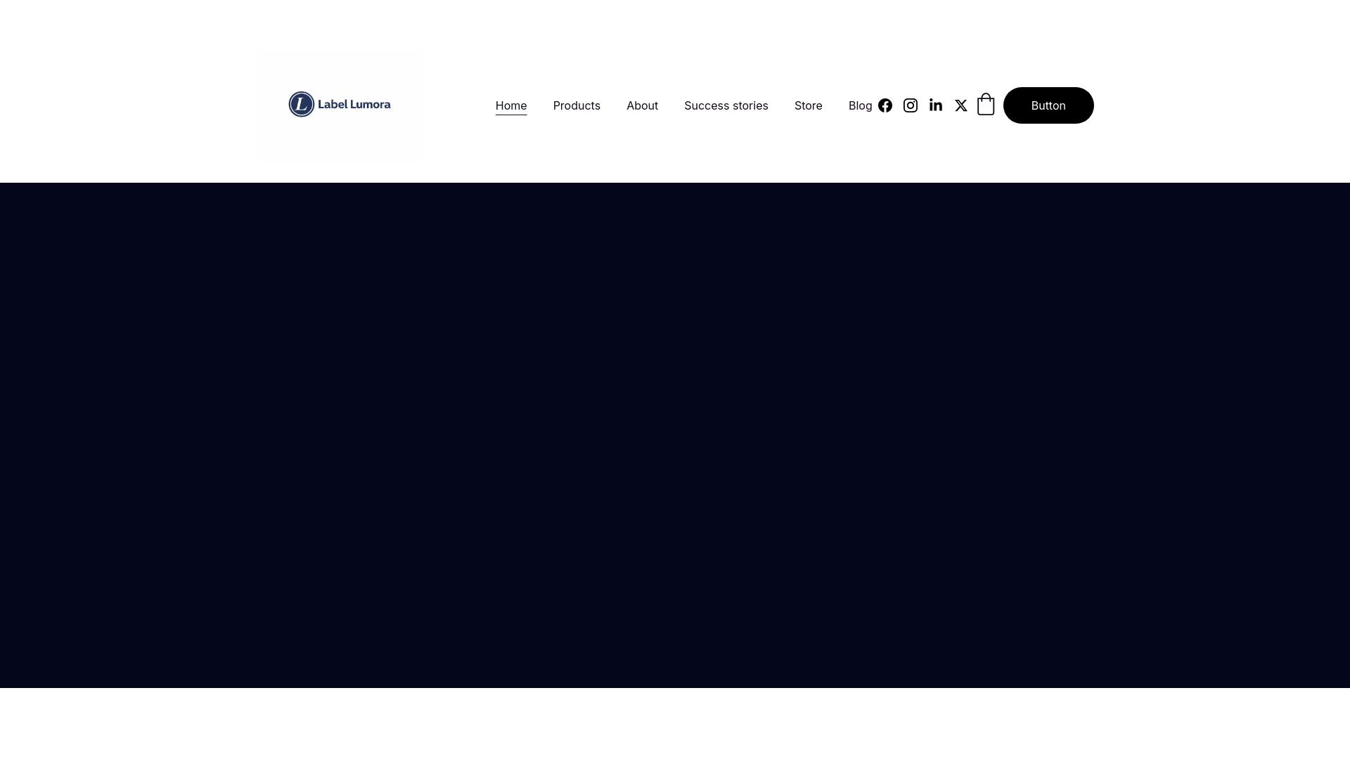 website screenshot of https://labellumora.store/