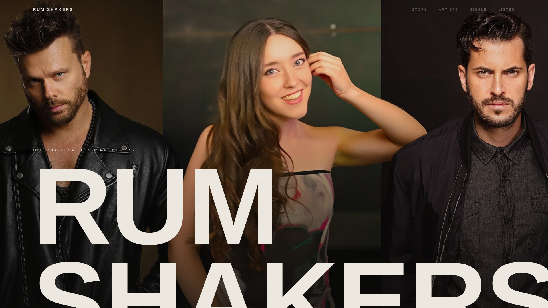 website screenshot of https://rum-shakers-ai1.pages.dev/