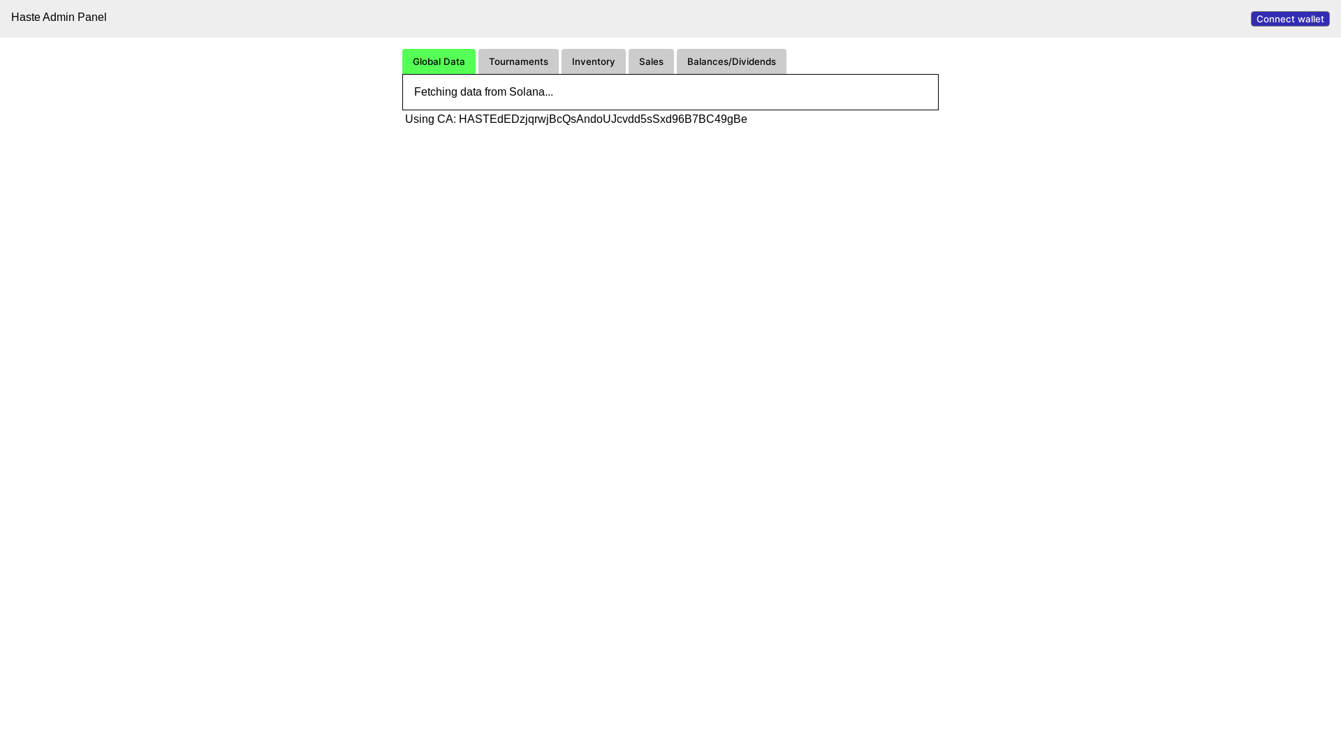 website screenshot of https://haste-admin-panel.pages.dev/