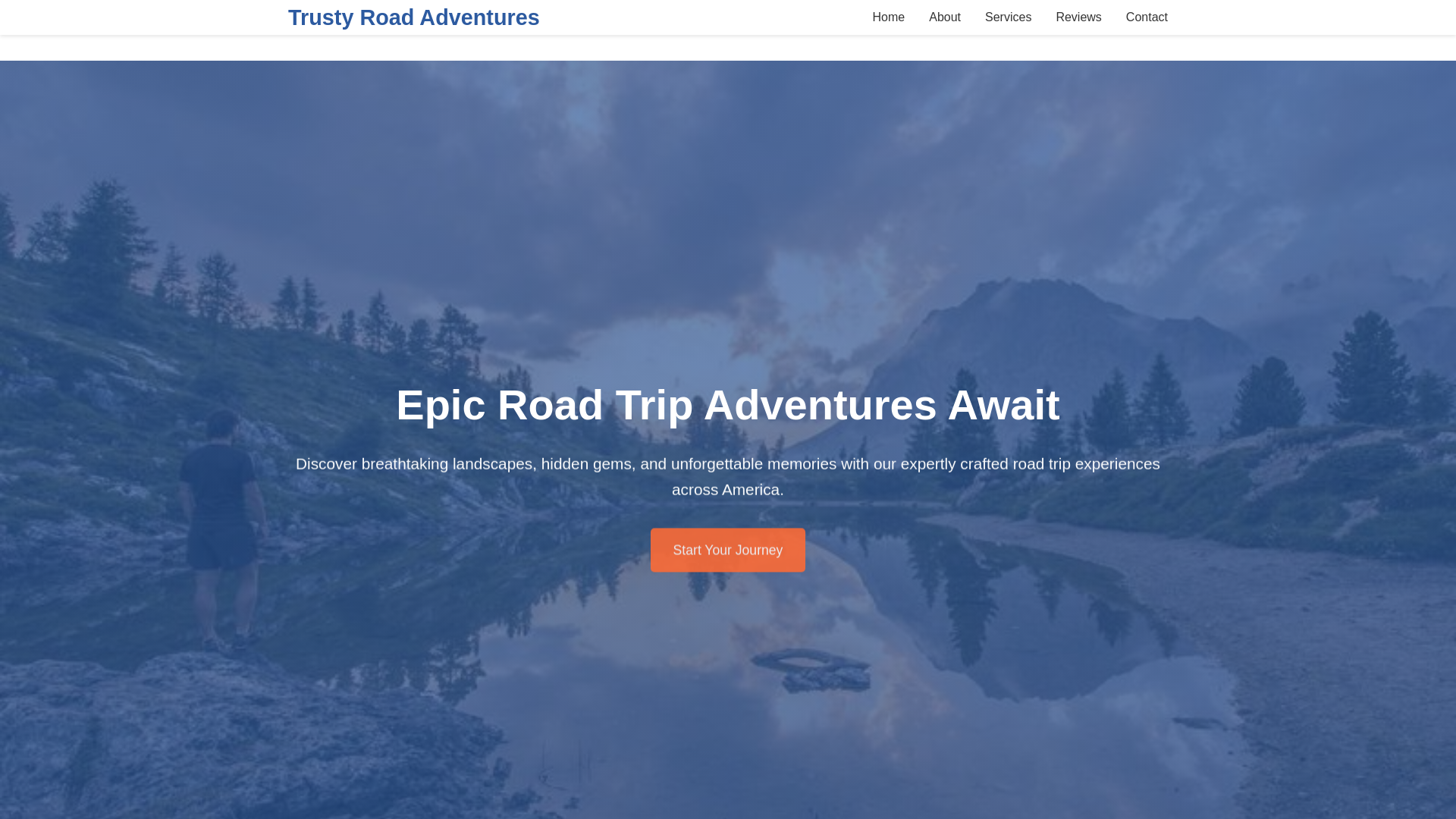 website screenshot of https://trustyroadventures.sbs/