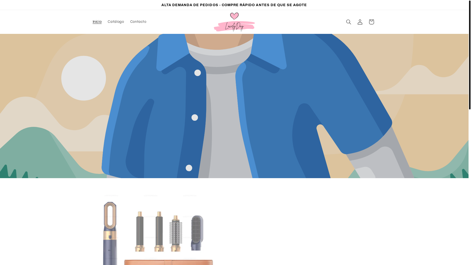 website screenshot of https://lovelydaymarket.shop/