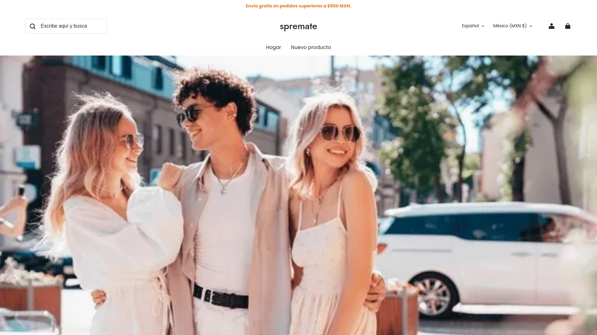 website screenshot of https://spremate.com