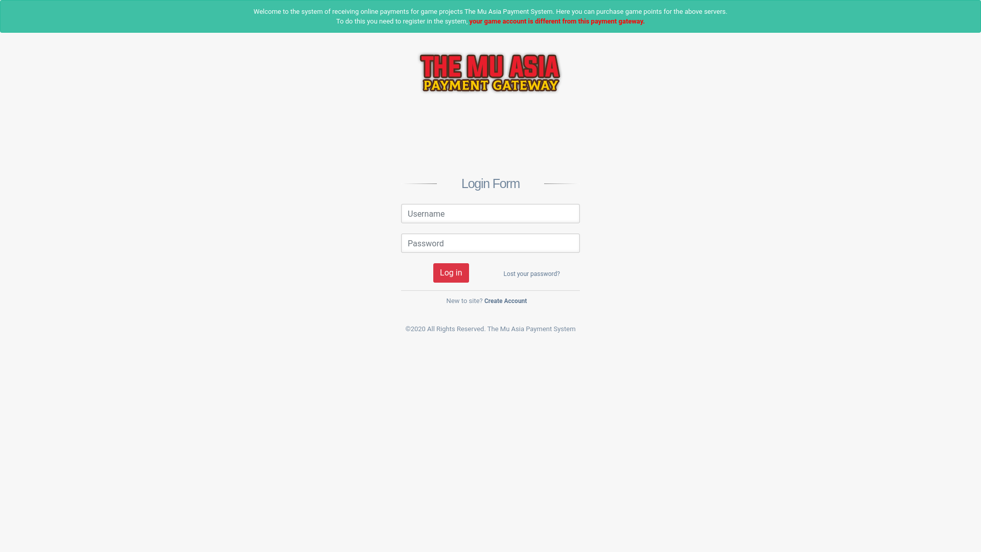 website screenshot of https://heavenmu.store/