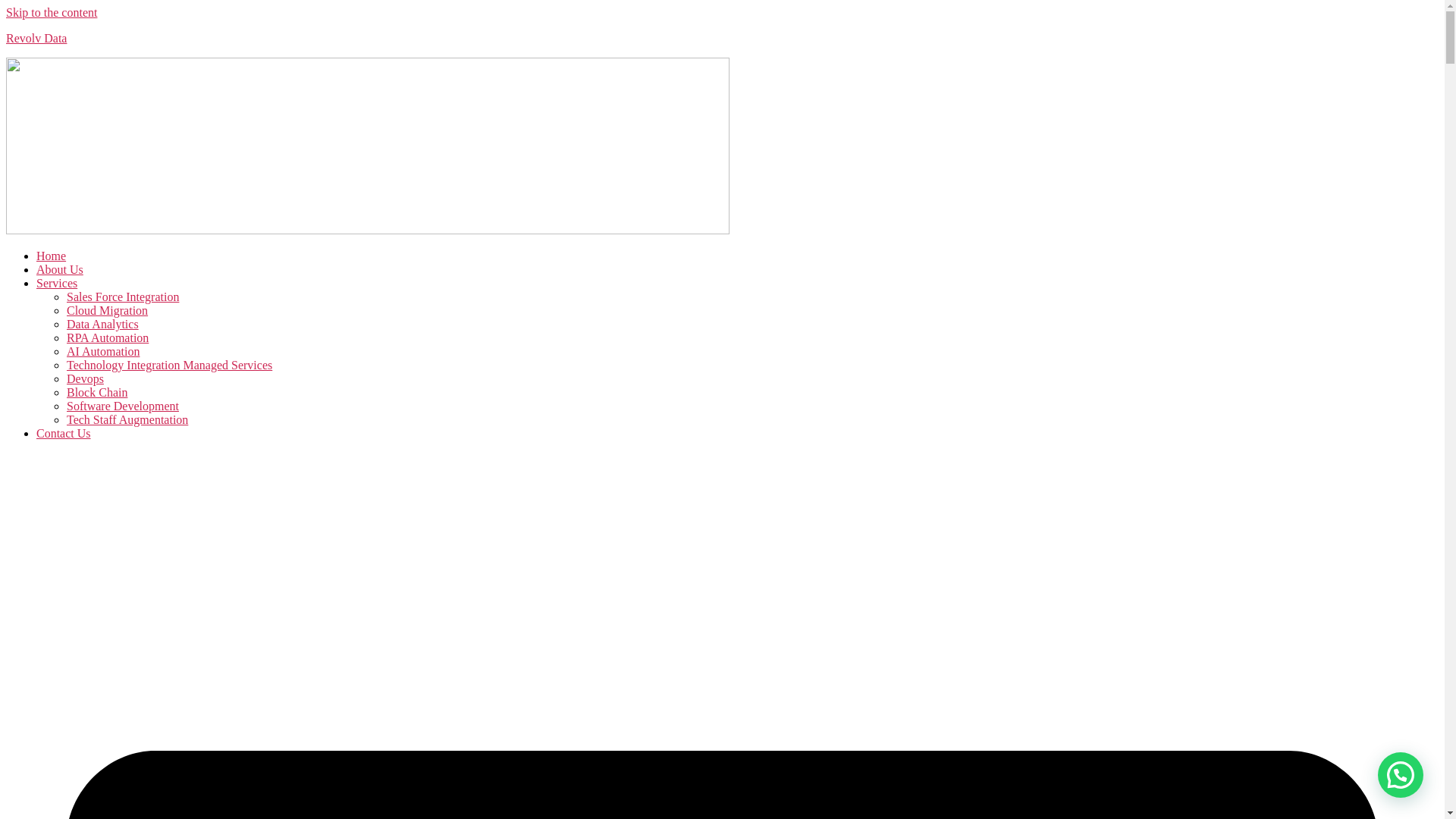 website screenshot of https://revolvdata.com/
