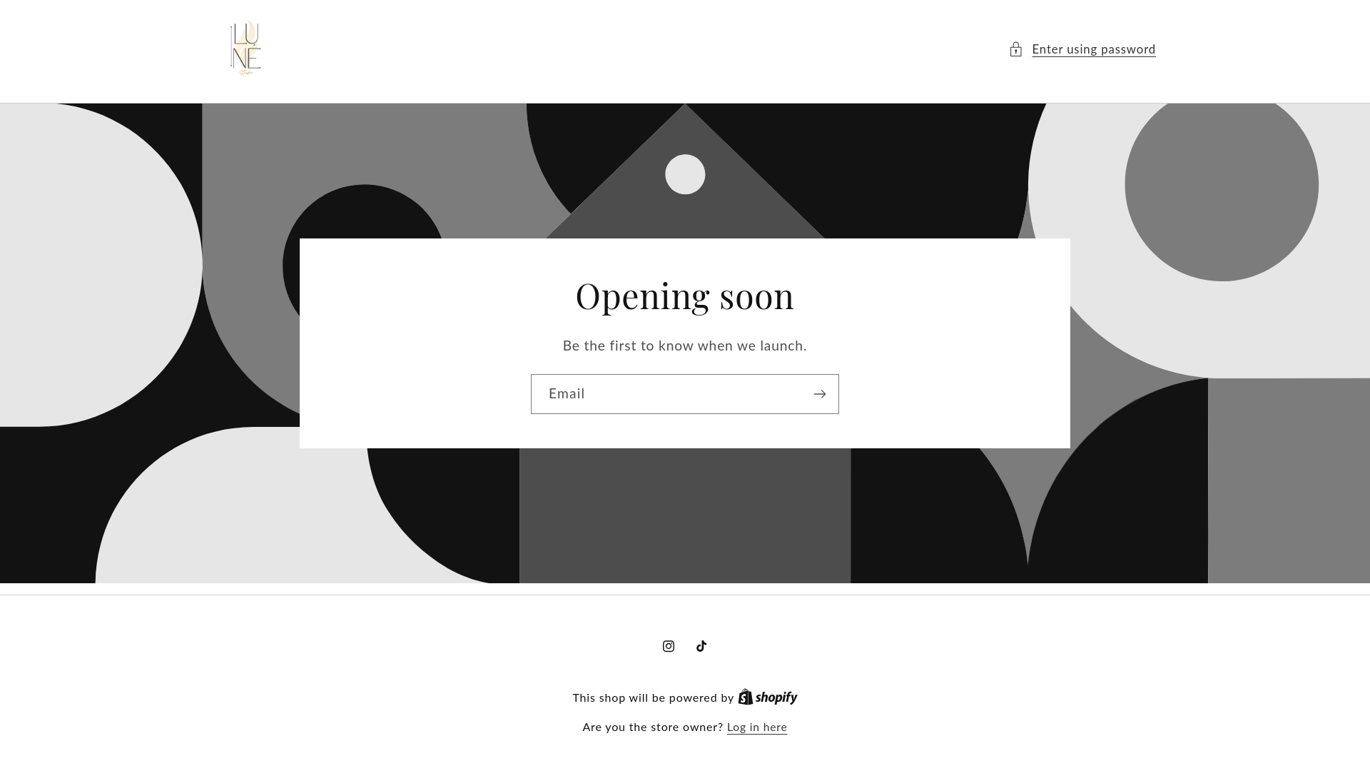 website screenshot of https://lunestudio.us/