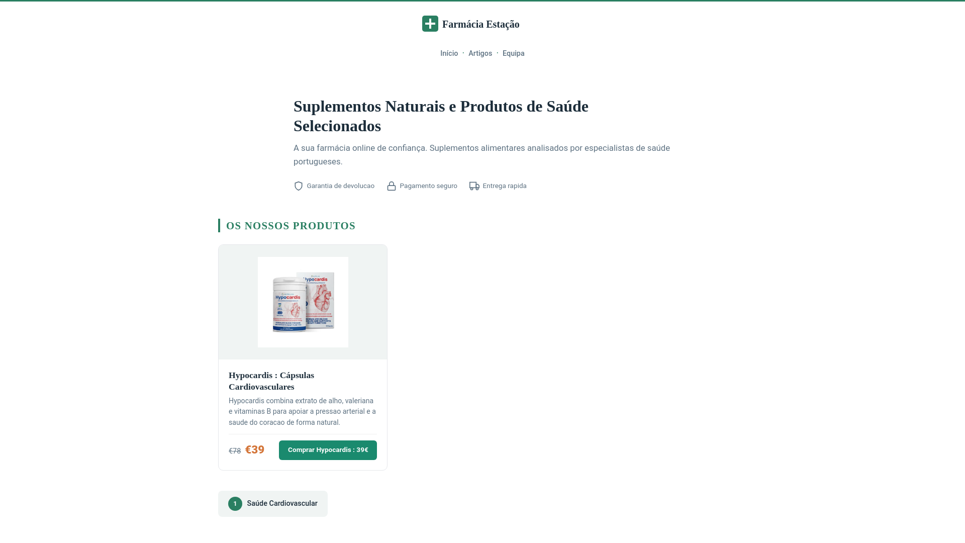 website screenshot of https://farmaciaestacao-com.pages.dev/