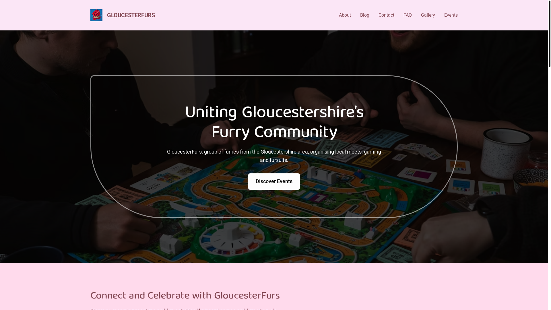 website screenshot of https://gloucesterfurs.uk/