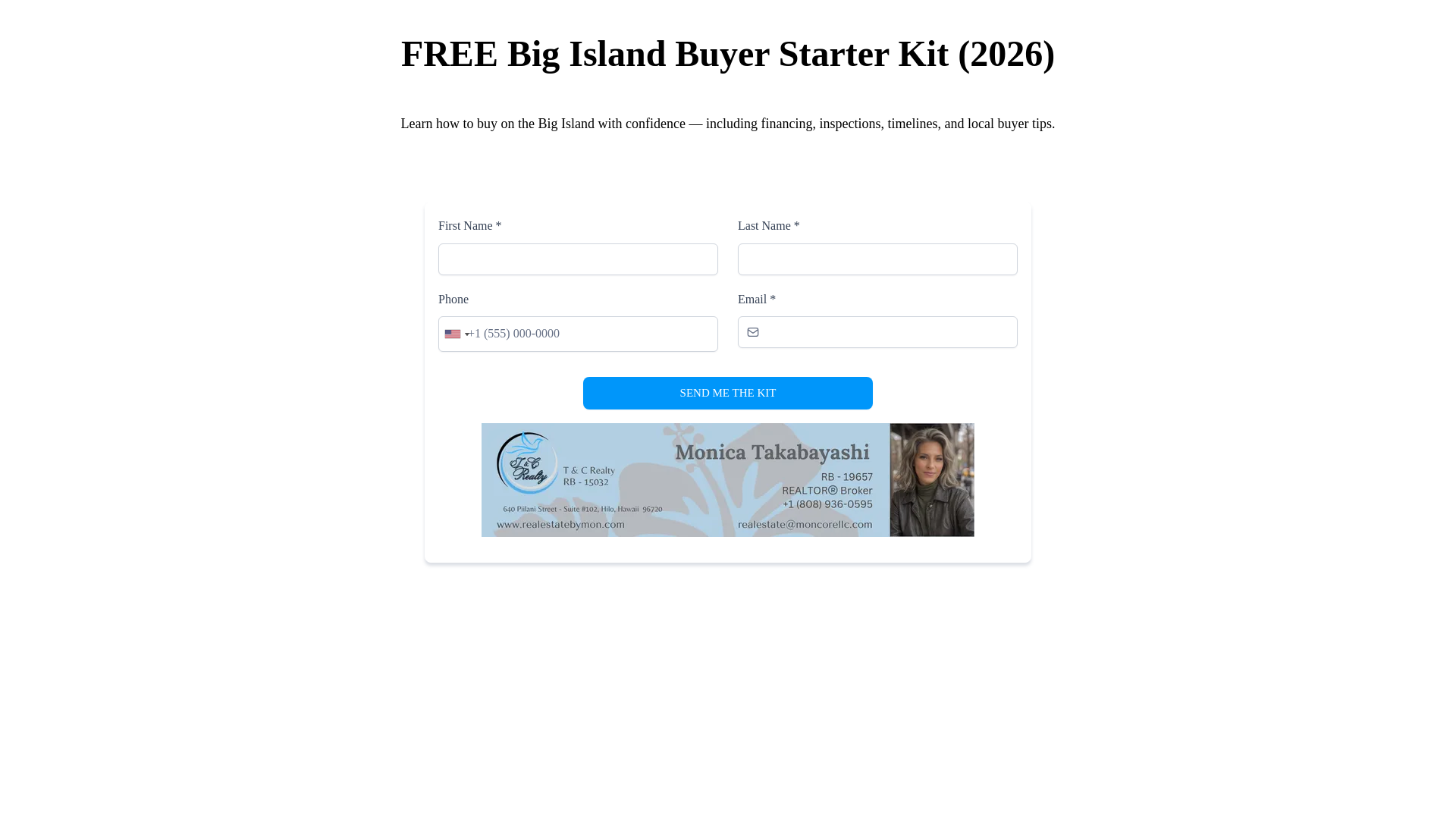 website screenshot of https://moncorellc.com/