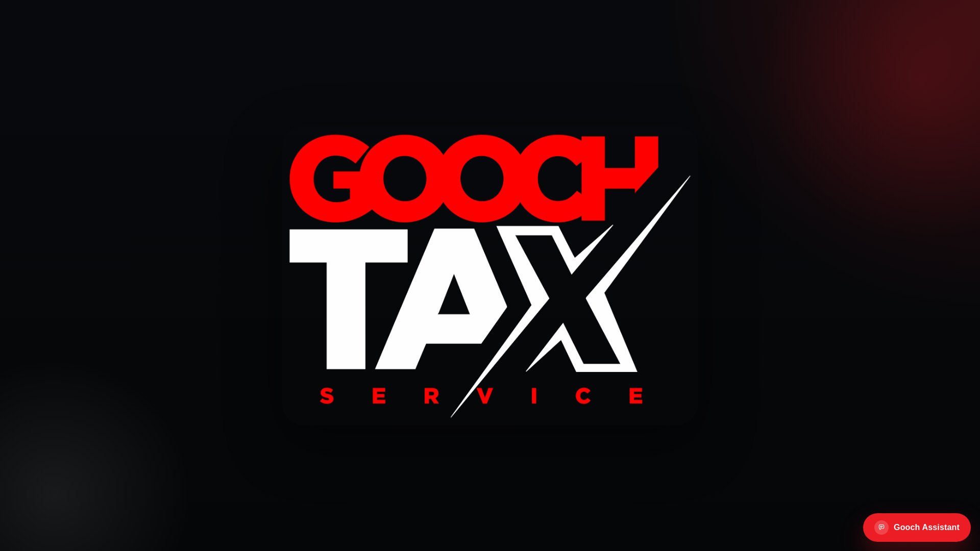 website screenshot of https://goochtax.com/