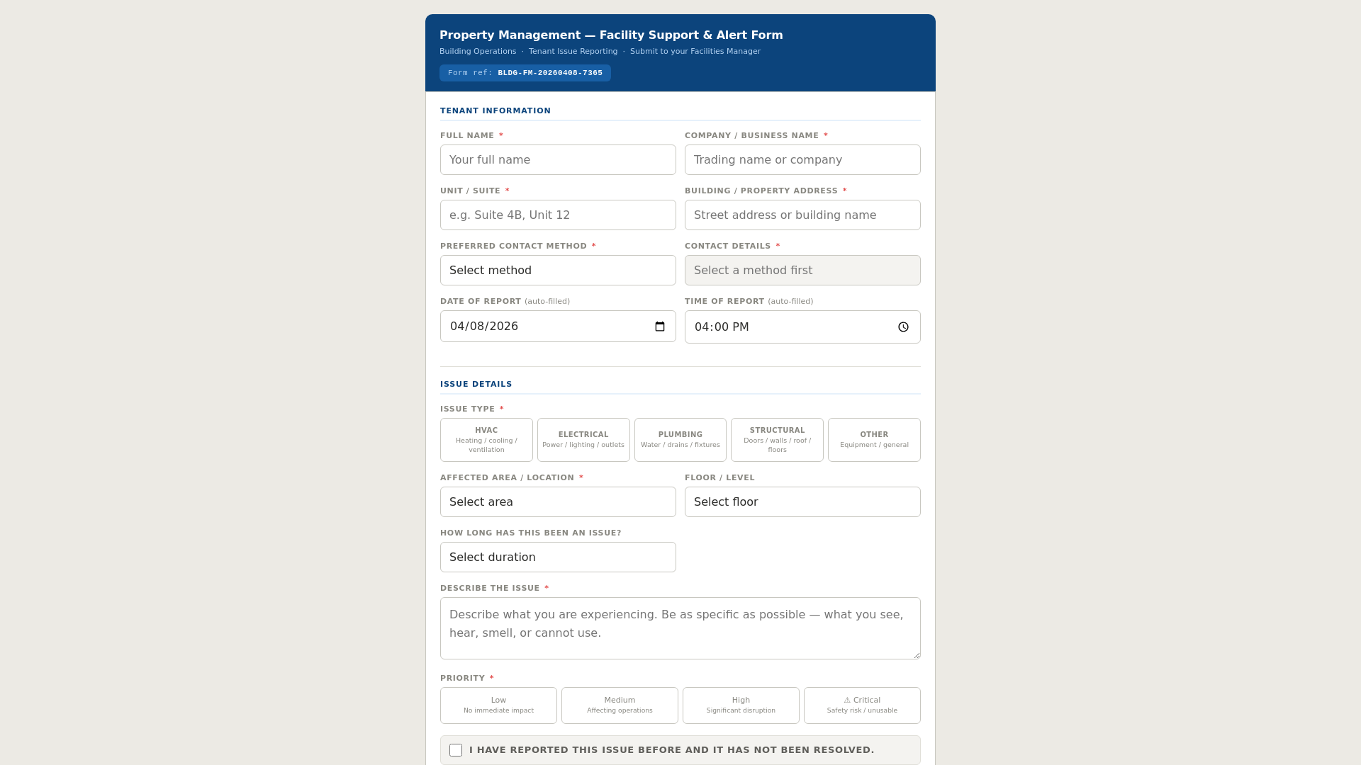 website screenshot of https://tenantsupport.pages.dev/