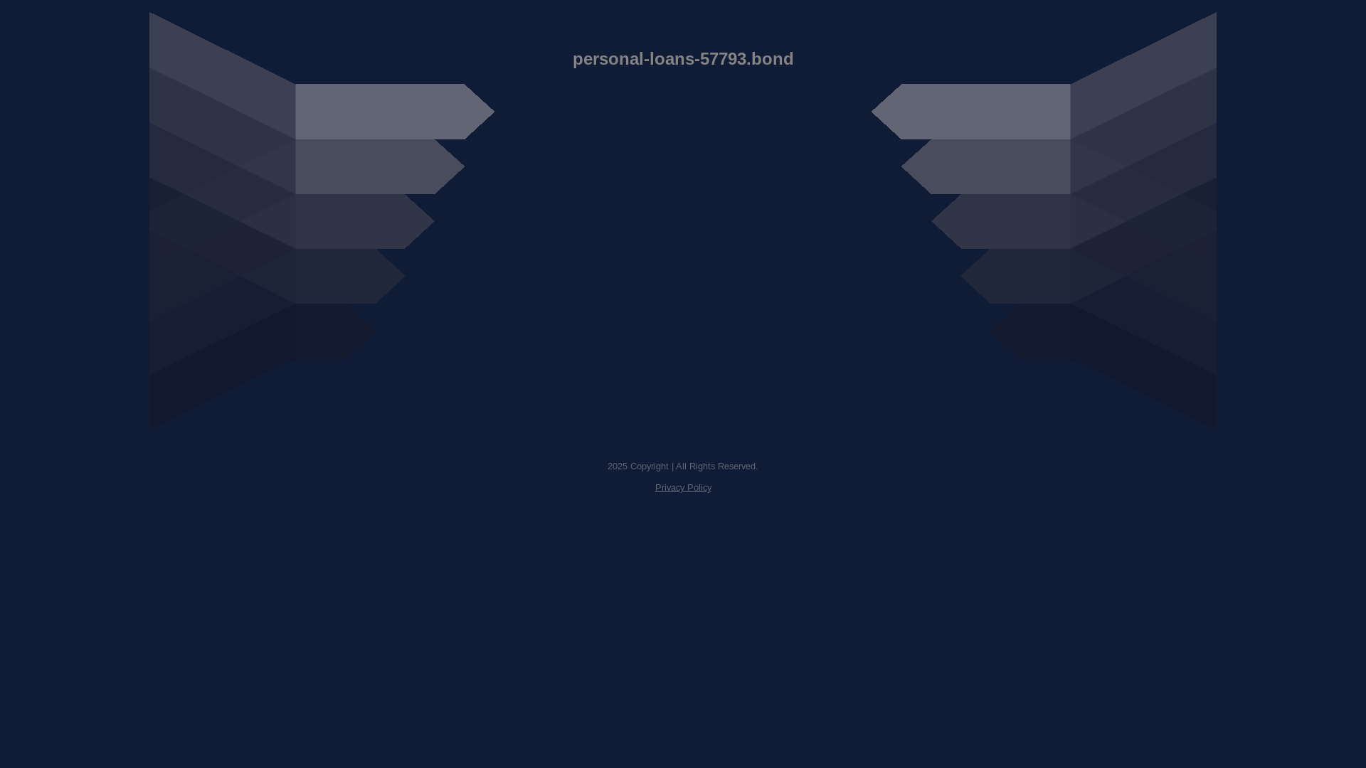 website screenshot of https://personal-loans-57793.bond/