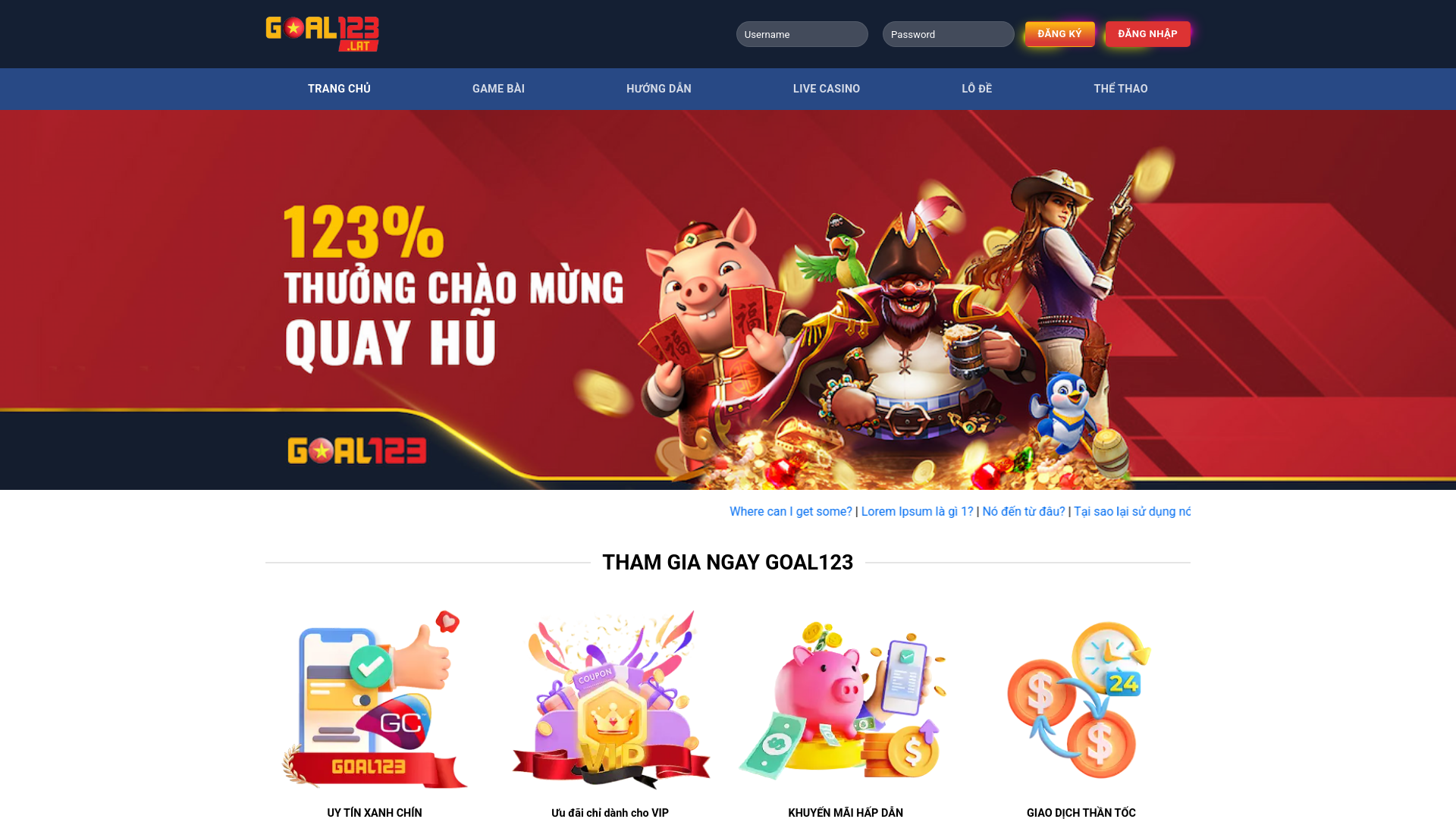 website screenshot of https://70bets.win/