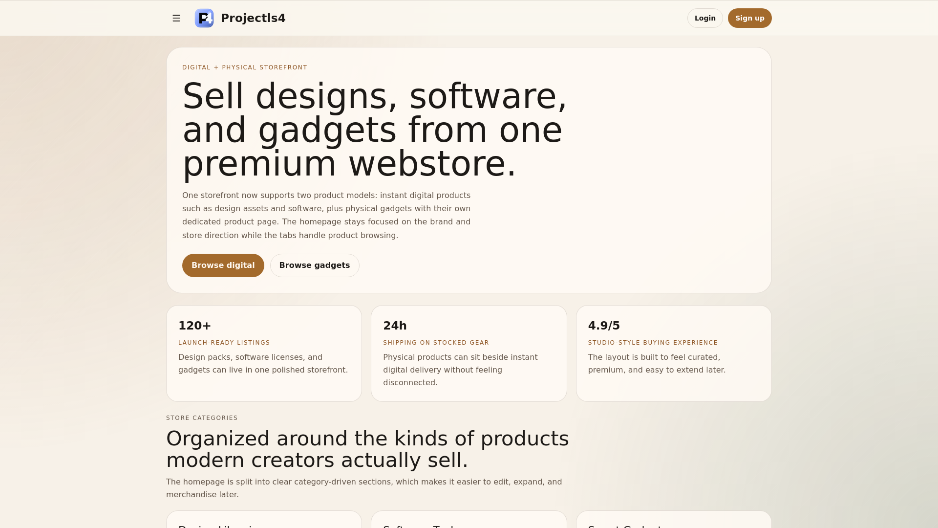 website screenshot of https://projectls4.pages.dev/